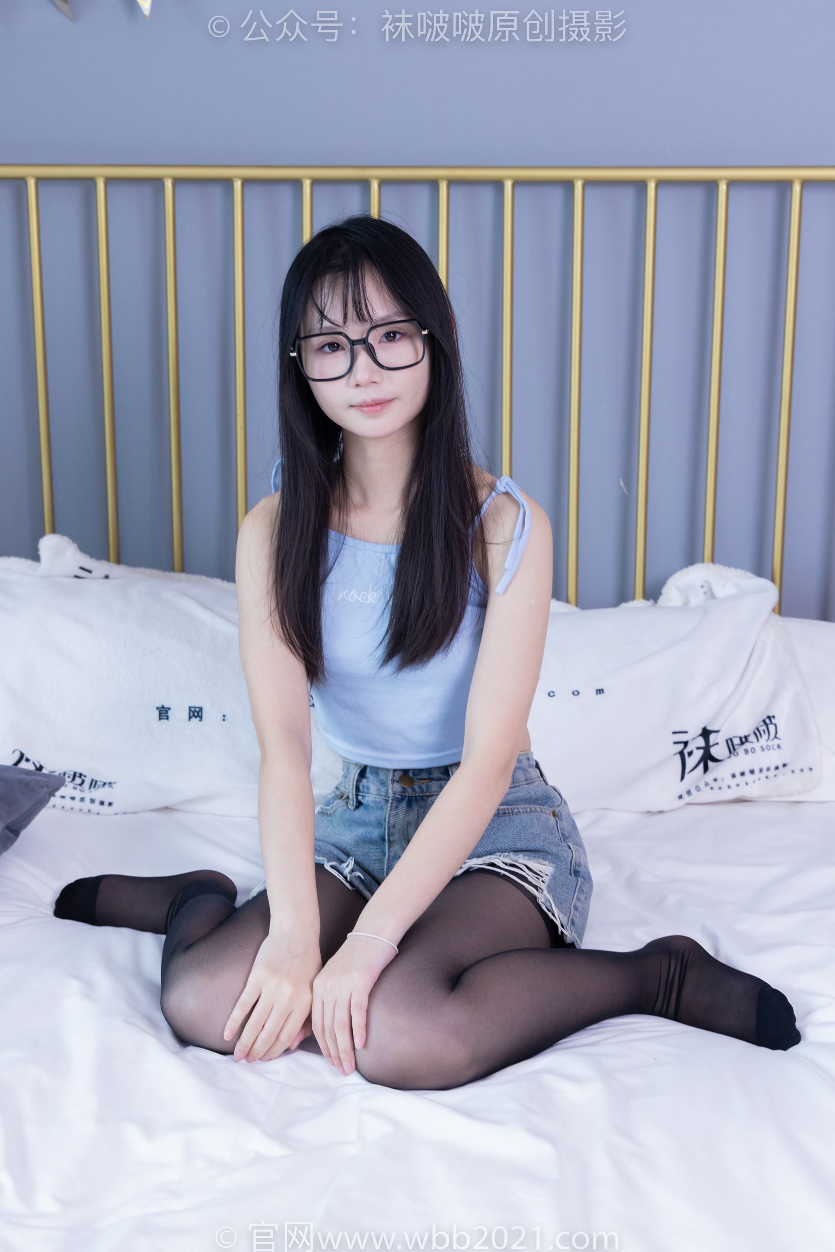 [BoBoSocks袜啵啵]NO.353 甜甜圈-高跟鞋、黑丝、裸足[145P/1V/6.24GB]插图1