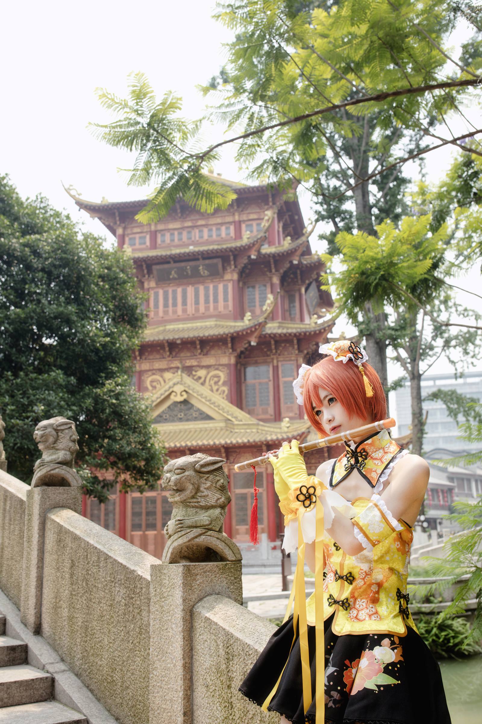 [YITUYU艺图语]2022.10.01 Lovelive 星空凛旗袍觉醒 木鱼[22+1P/612MB]插图2