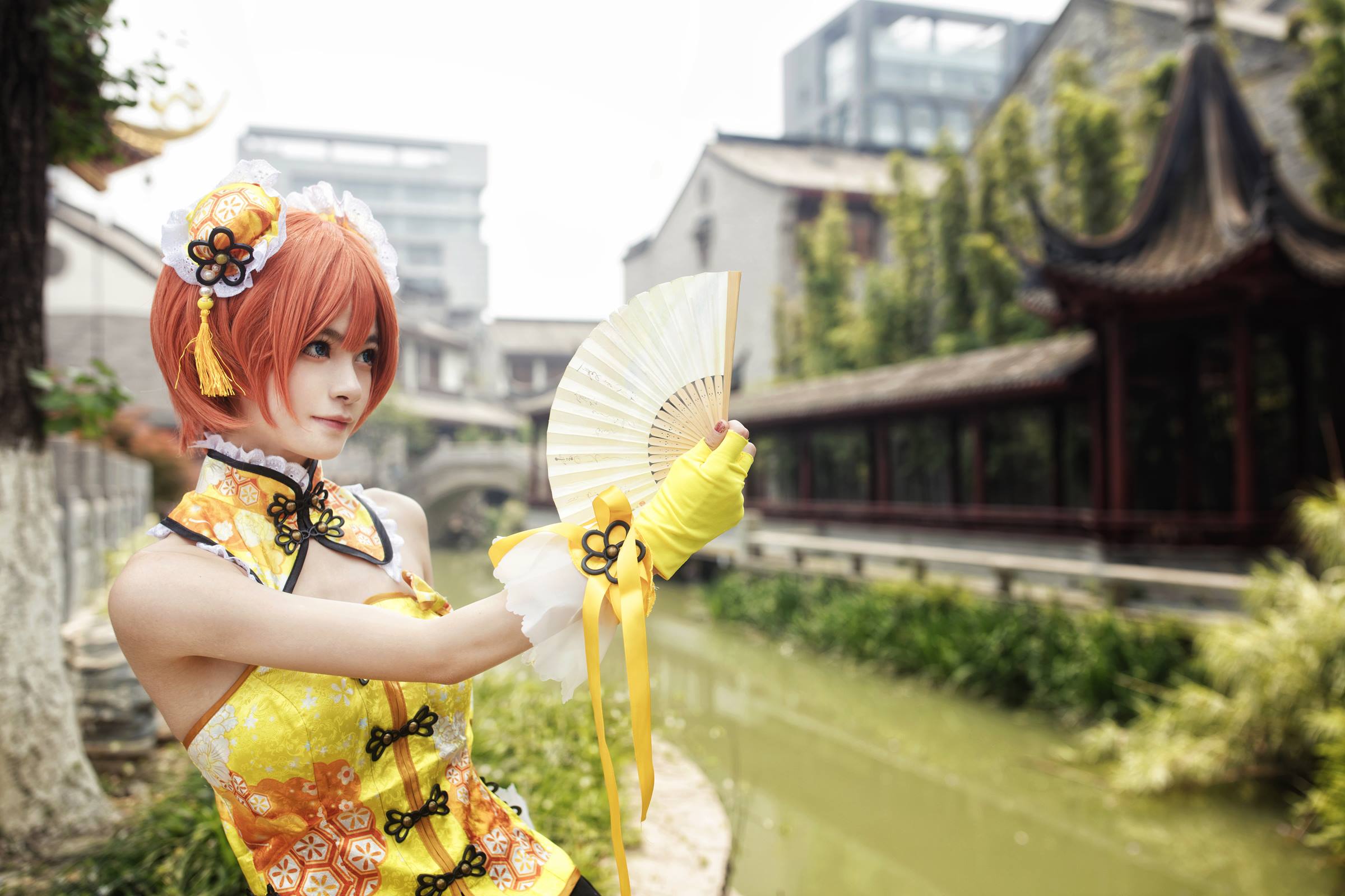 [YITUYU艺图语]2022.10.01 Lovelive 星空凛旗袍觉醒 木鱼[22+1P/612MB]插图3