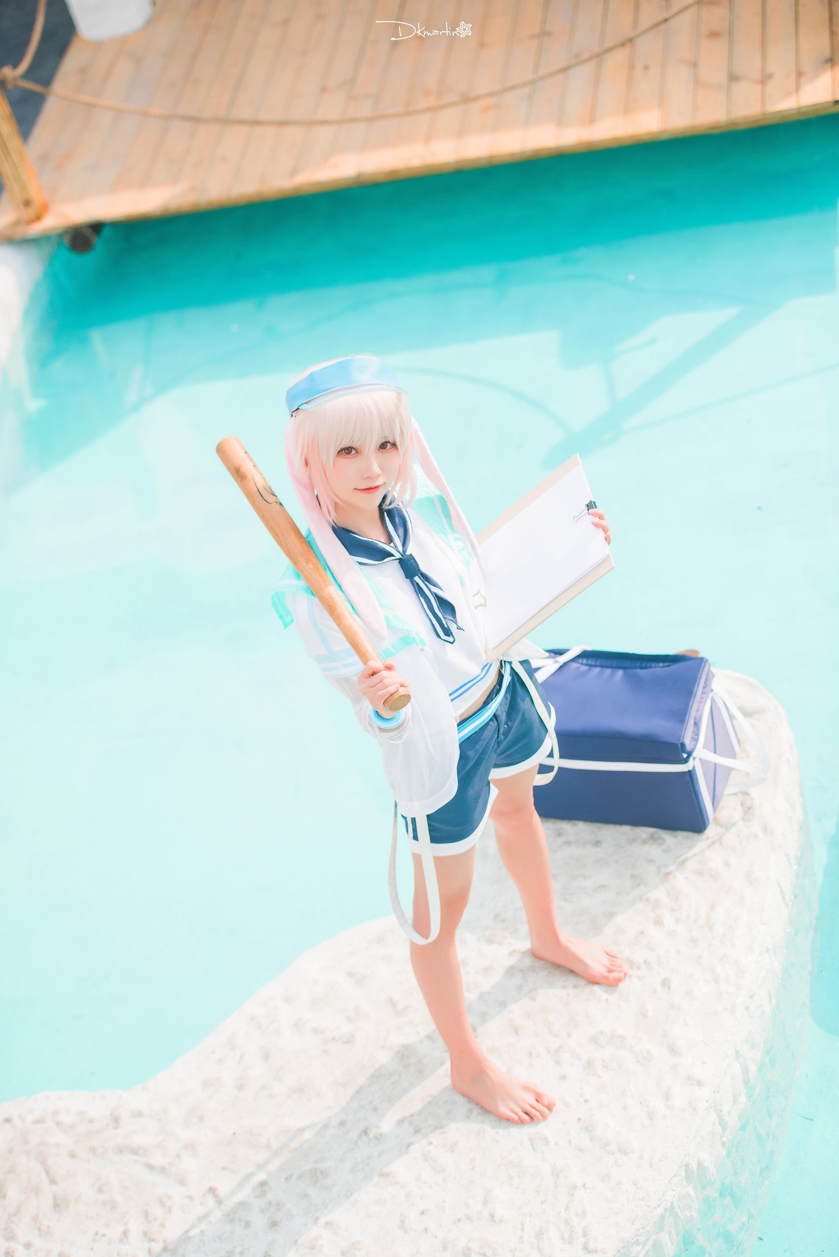 人气Coser@Kitaro_绮太郎 明日方舟 安塞尔[14P/26MB]插图3