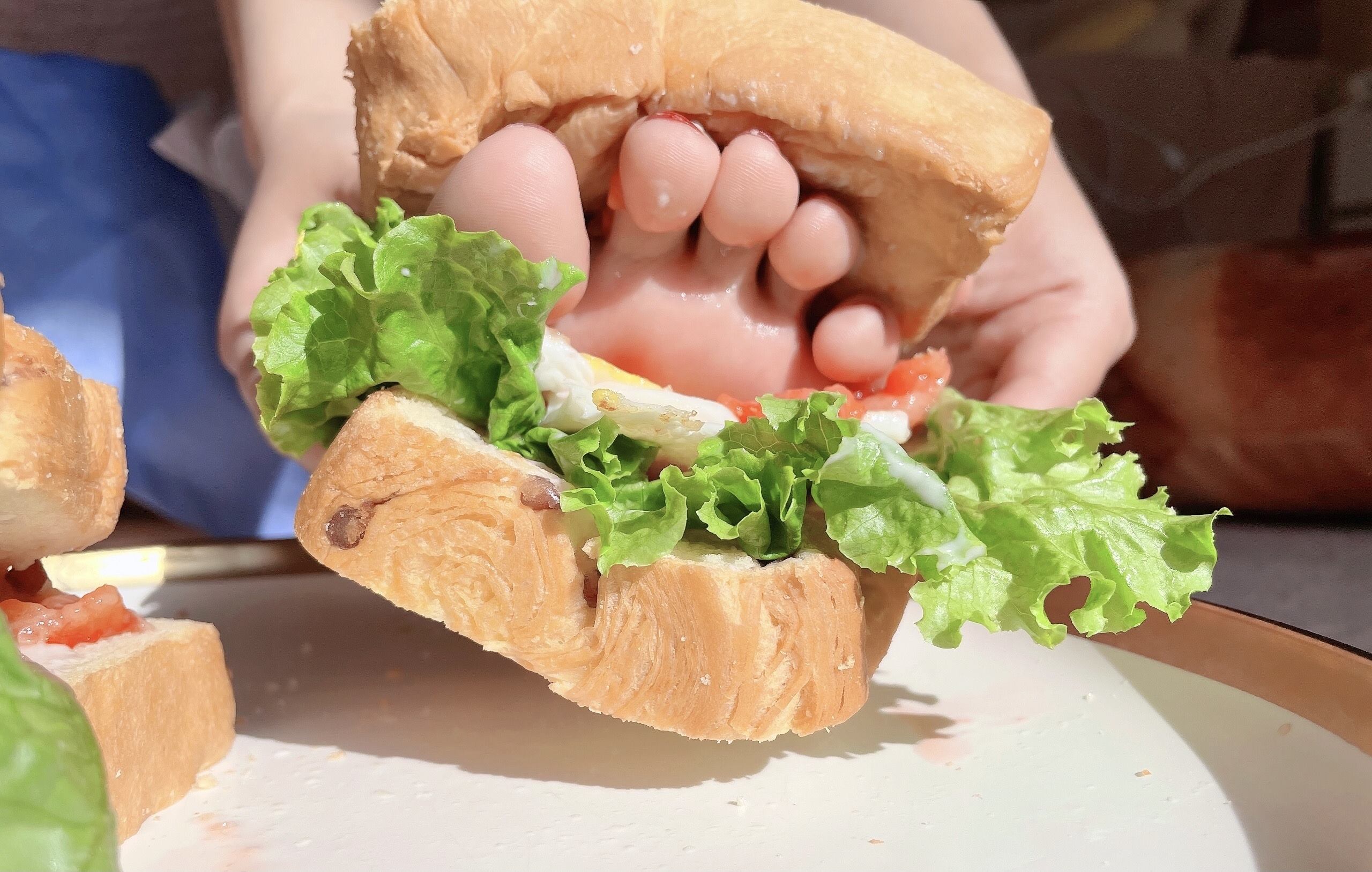 网紅Coser@地瓜小朋友 地瓜牌肉丝裸足汉堡[55P/68MB]插图5