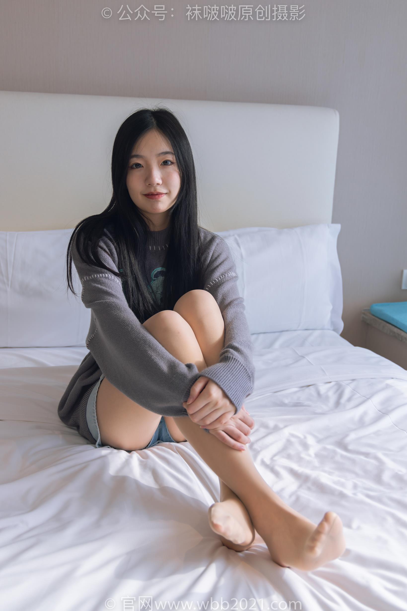 袜啵啵 354常规版 小甜豆运动鞋肉丝脚[140P/1V/4.01G]插图4