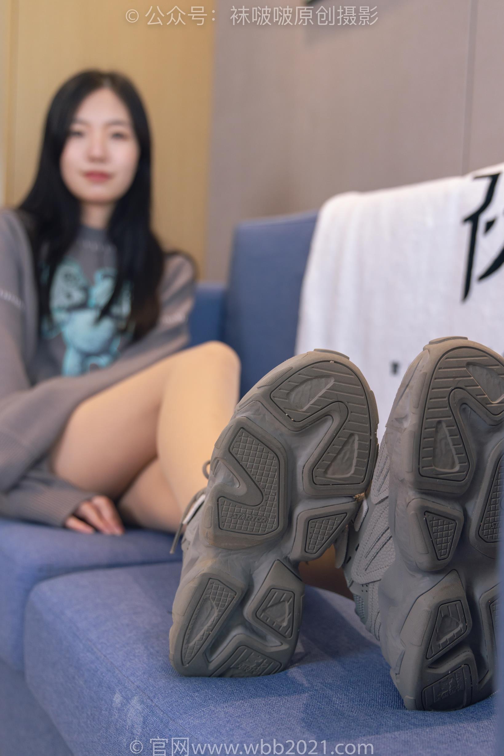 袜啵啵 354常规版 小甜豆运动鞋肉丝脚[140P/1V/4.01G]插图2