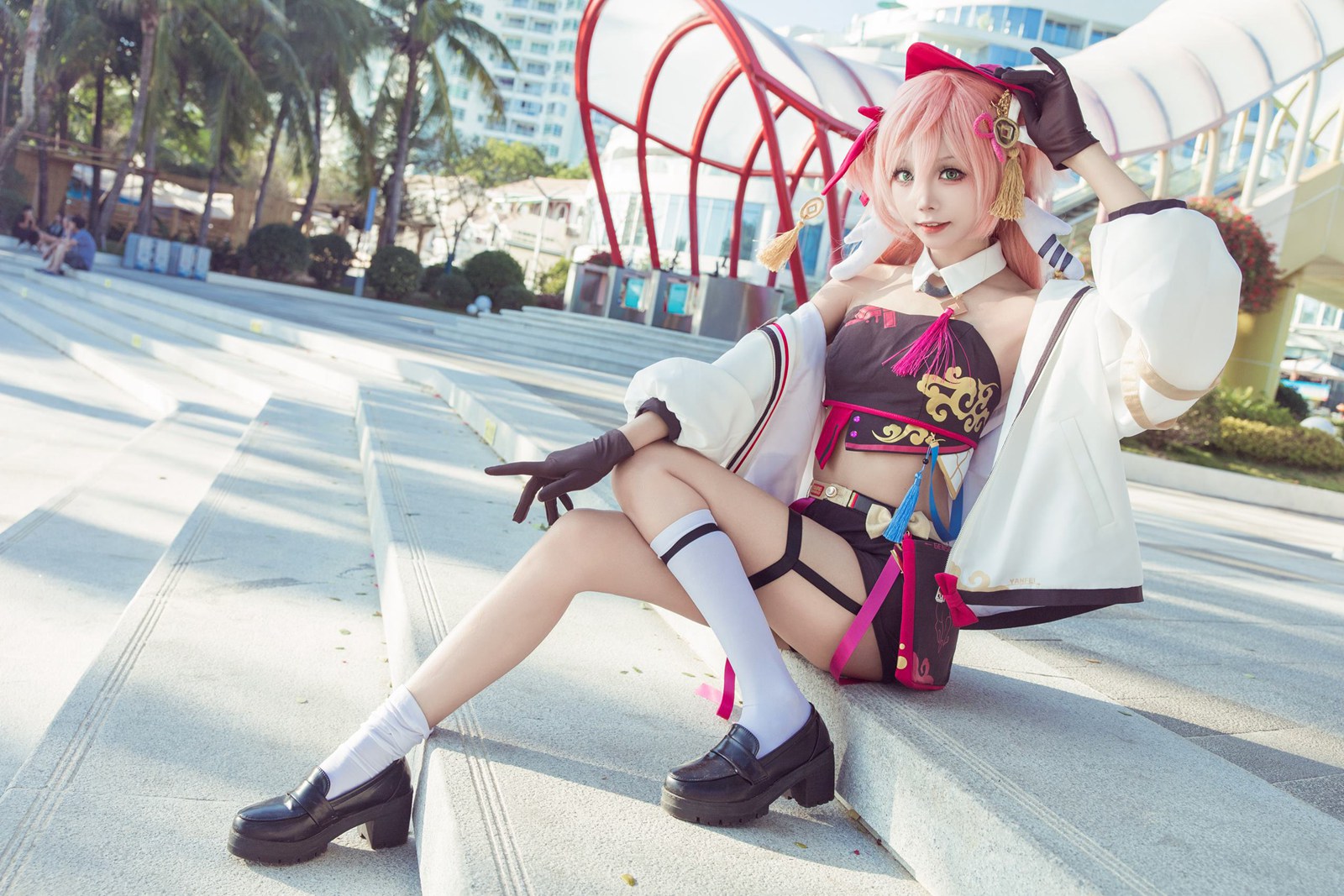 艾西aiwest – 原神烟绯 花鸟与情[29P/371MB]插图1