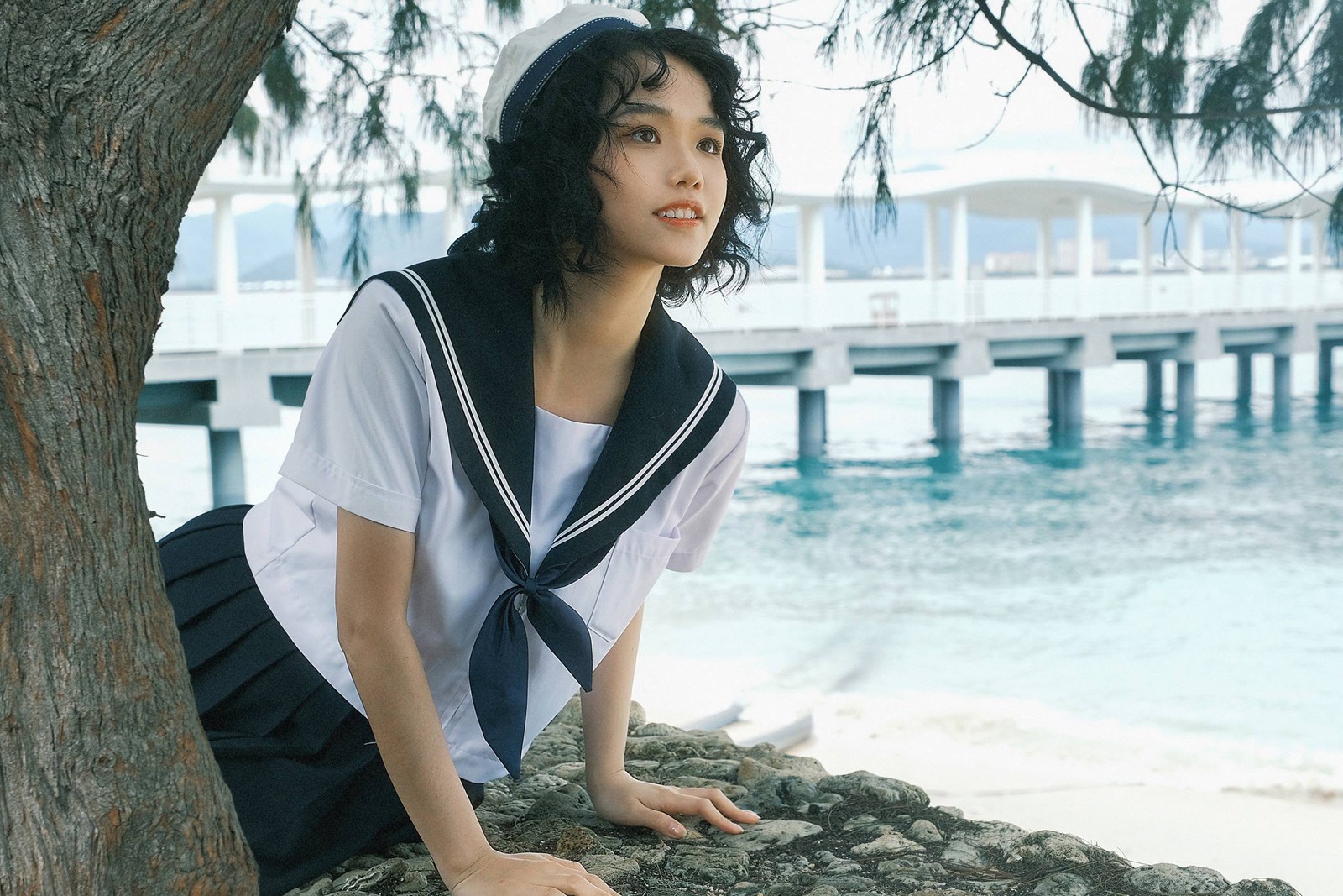 [YITUYU艺图语]2022.10.22 阴天的海 Kumomon[25+1P/679MB]插图1