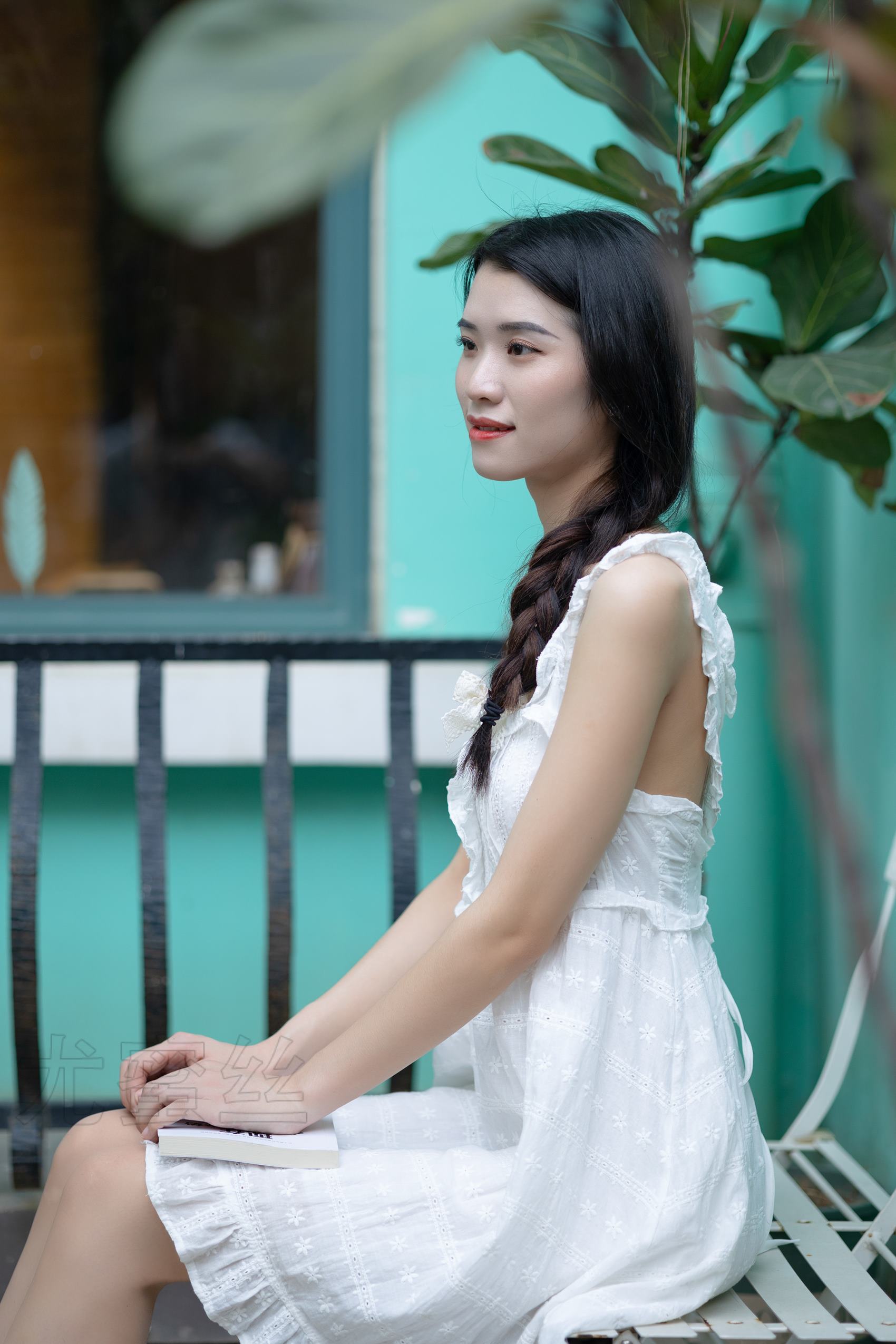 尤蜜丝 NO.055 穿搭推广展示图集 白天使[37P/334MB]插图3