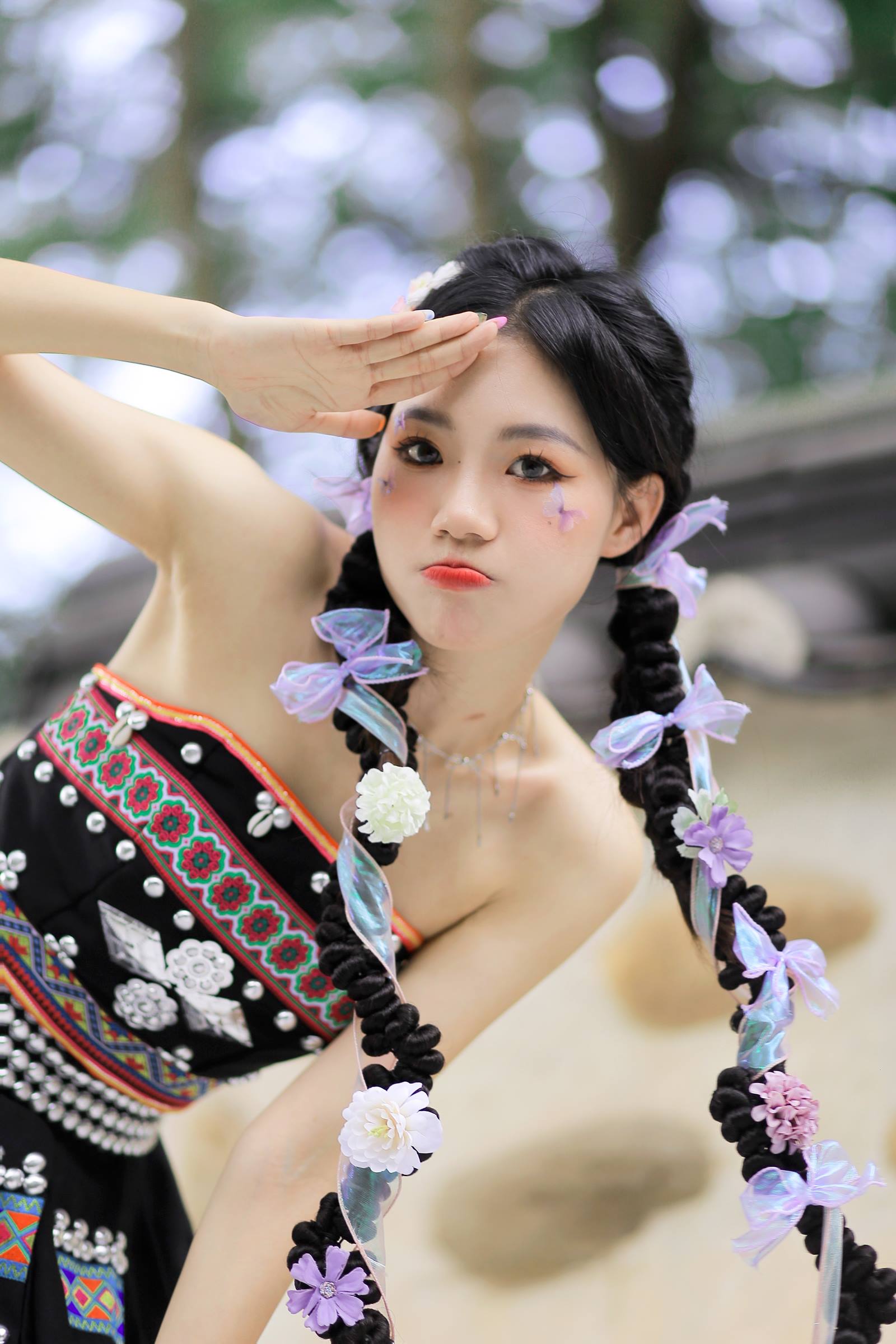 [YITUYU艺图语]2022.10.20 哈尼族甜妹 晚小九[27+1P/370MB]插图2