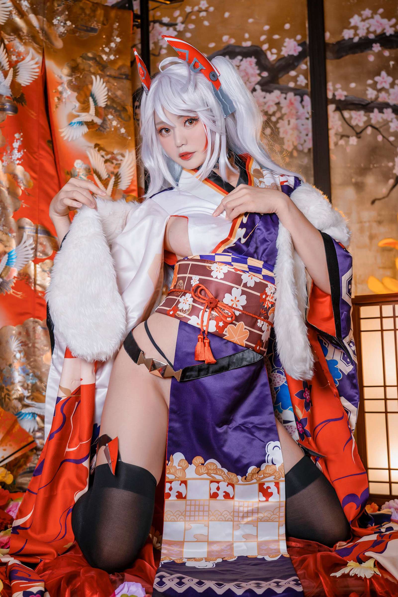 雪貓Yuki – Prinz Eugen[66P/381MB]插图4