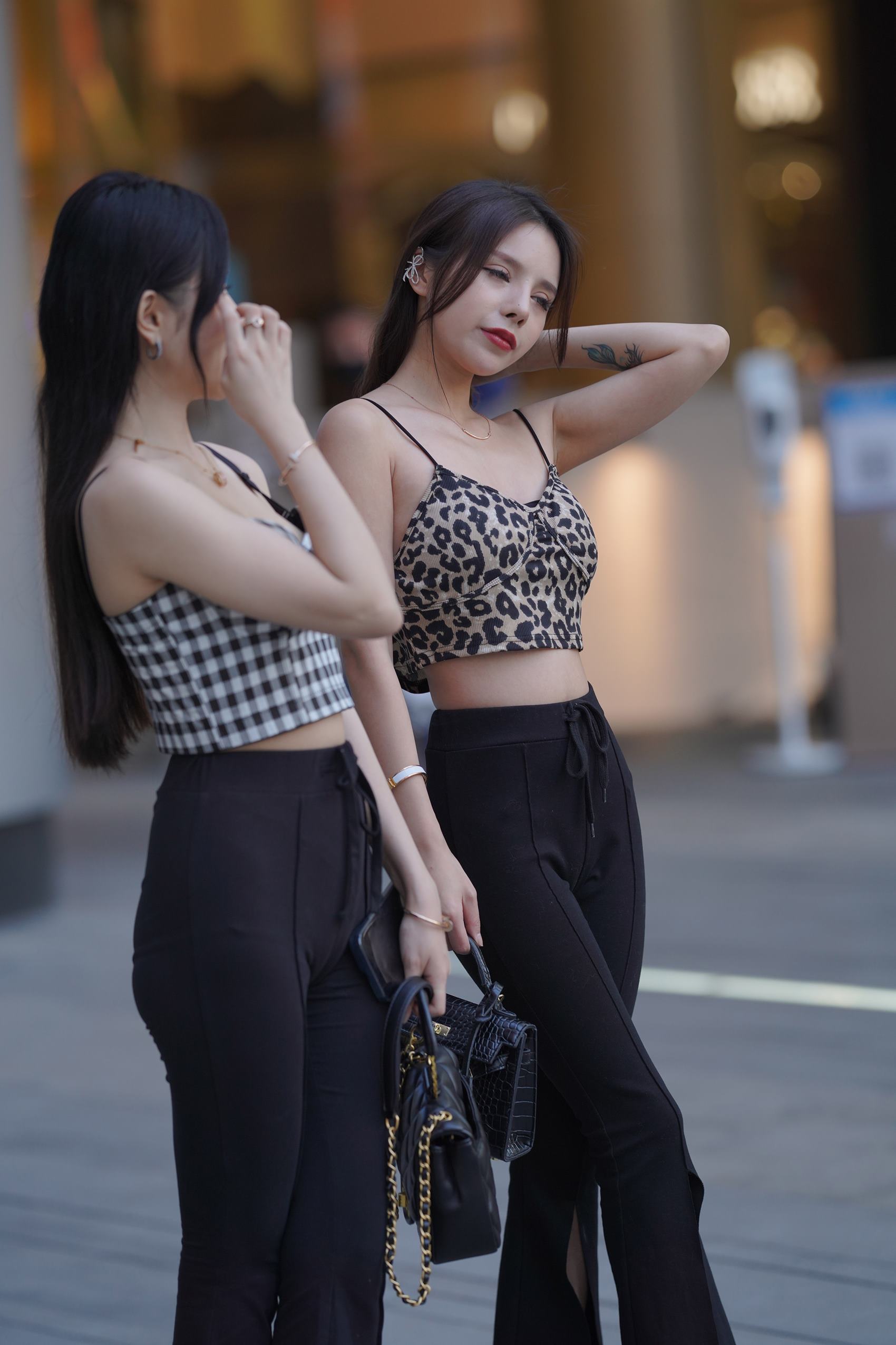 精选街拍作品 NO.2727 简约黑裤[128P/372MB]插图