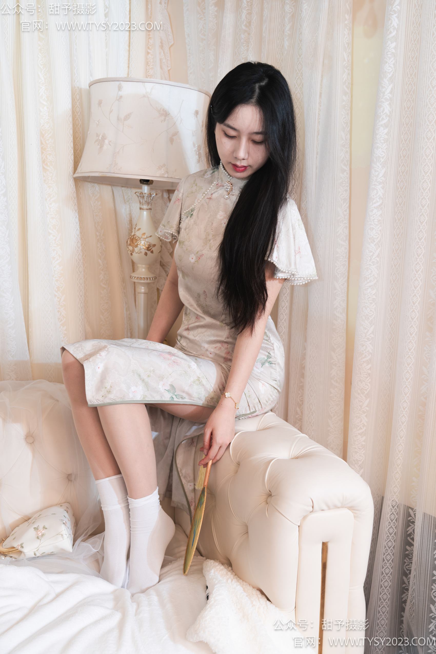 甜予摄影 NO.006 鱼鱼-高跟鞋、白棉袜、肉丝[124P/2V/9.44GB]插图