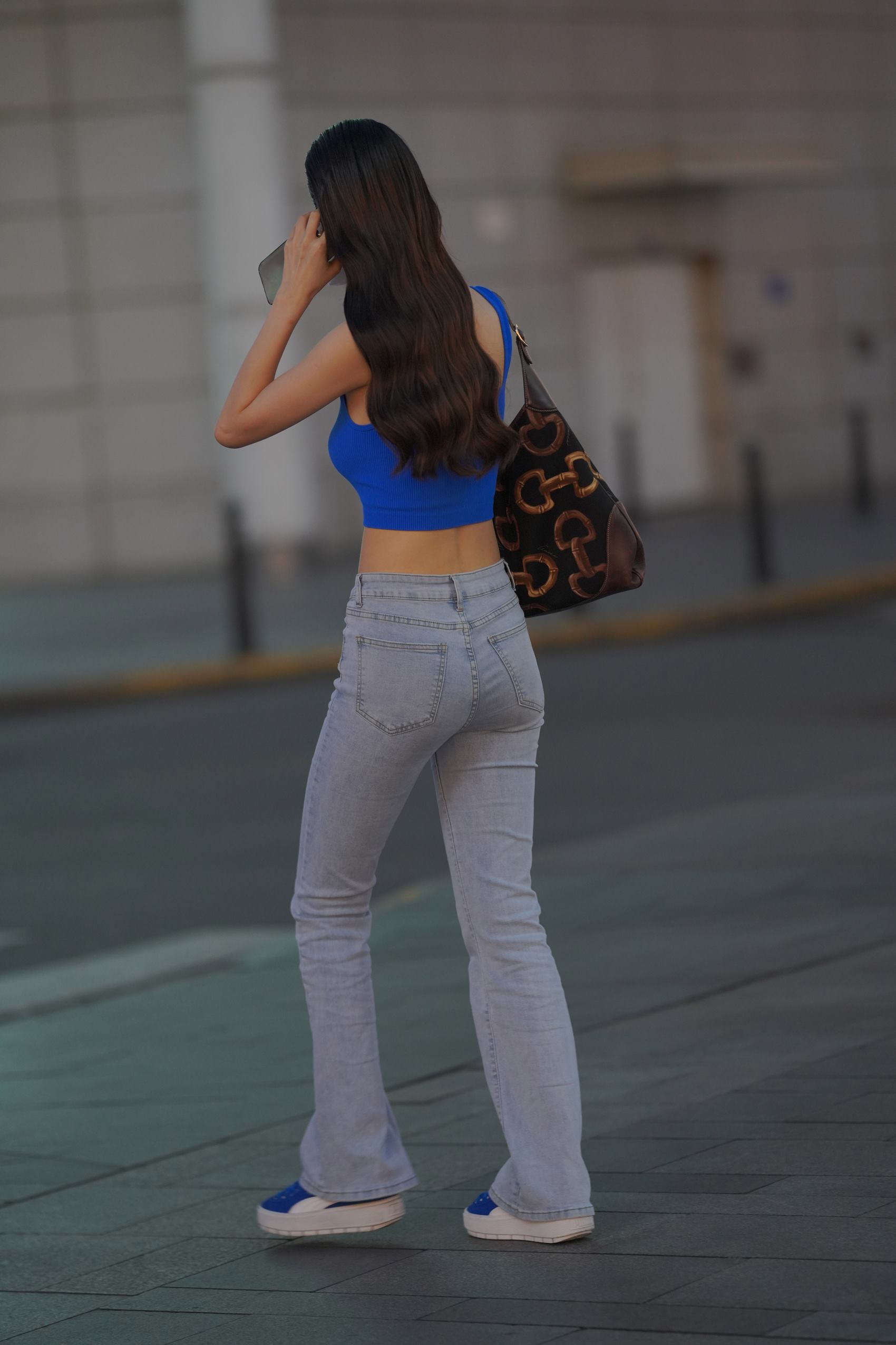 精选街拍作品 NO.2695 美丽的浅色牛仔[97P/286MB]插图1