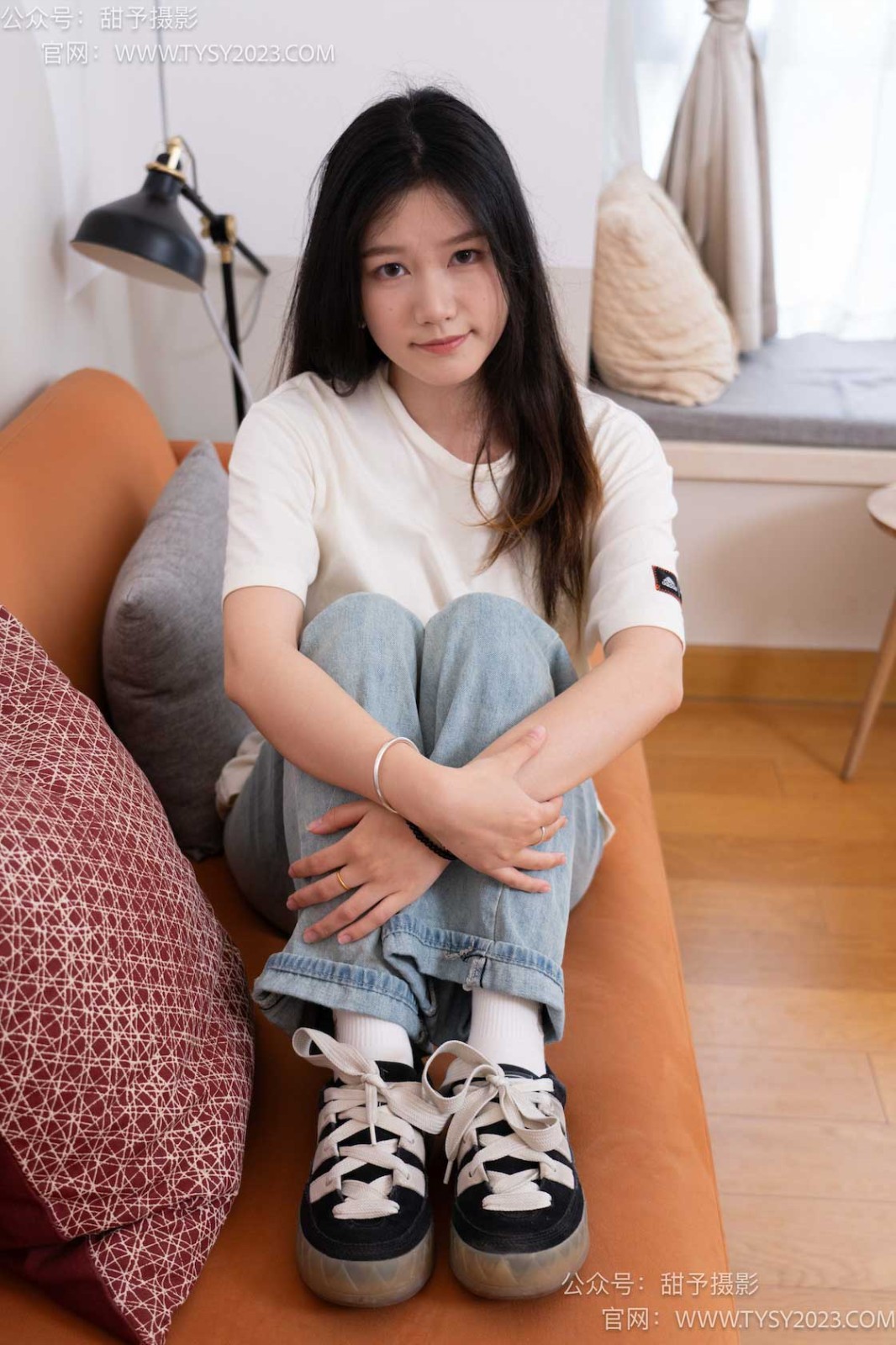 甜予摄影 NO.043 松松-帆布鞋、白棉袜、裸足[118P/2V/9.64GB]插图1