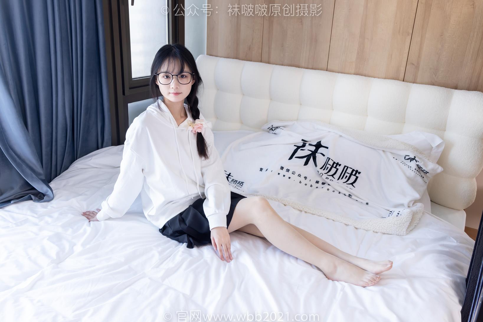 袜啵啵 368期花絮版 甜甜圈白棉袜[160P/1V/5.72G]插图2