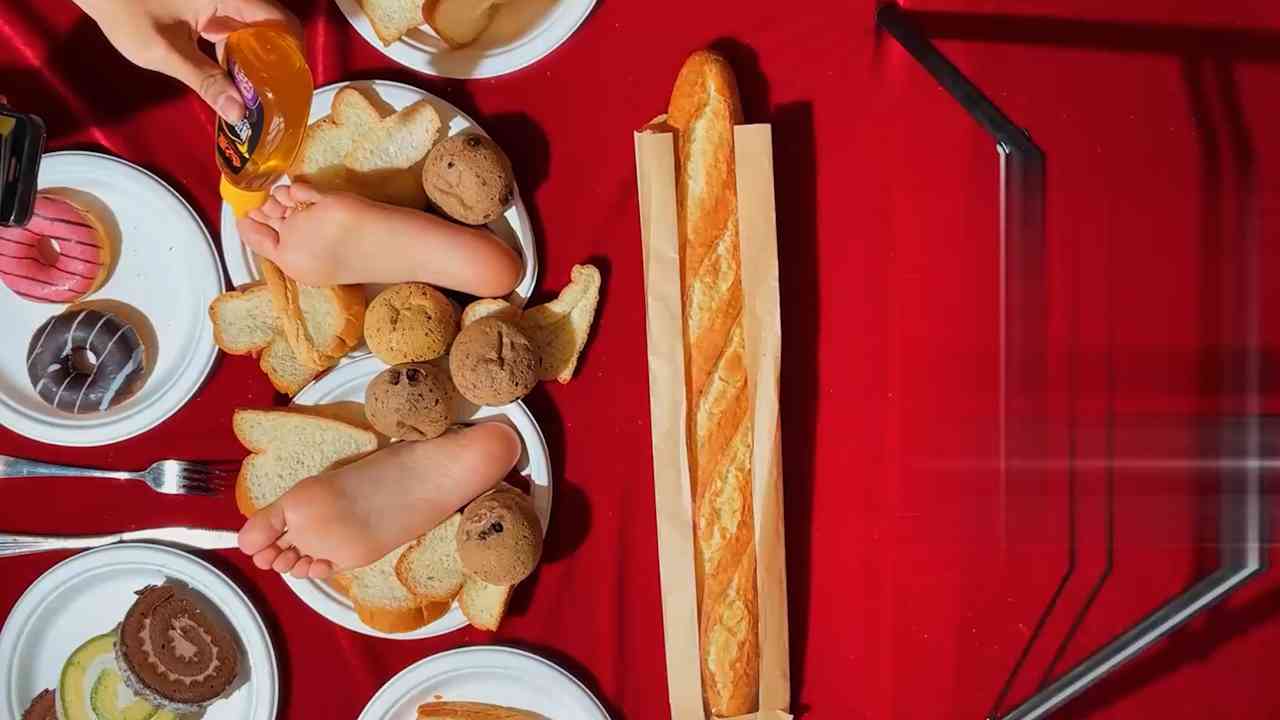 美食甜点足部盛宴脚底抹油奶油 [1V/1.36G]插图3