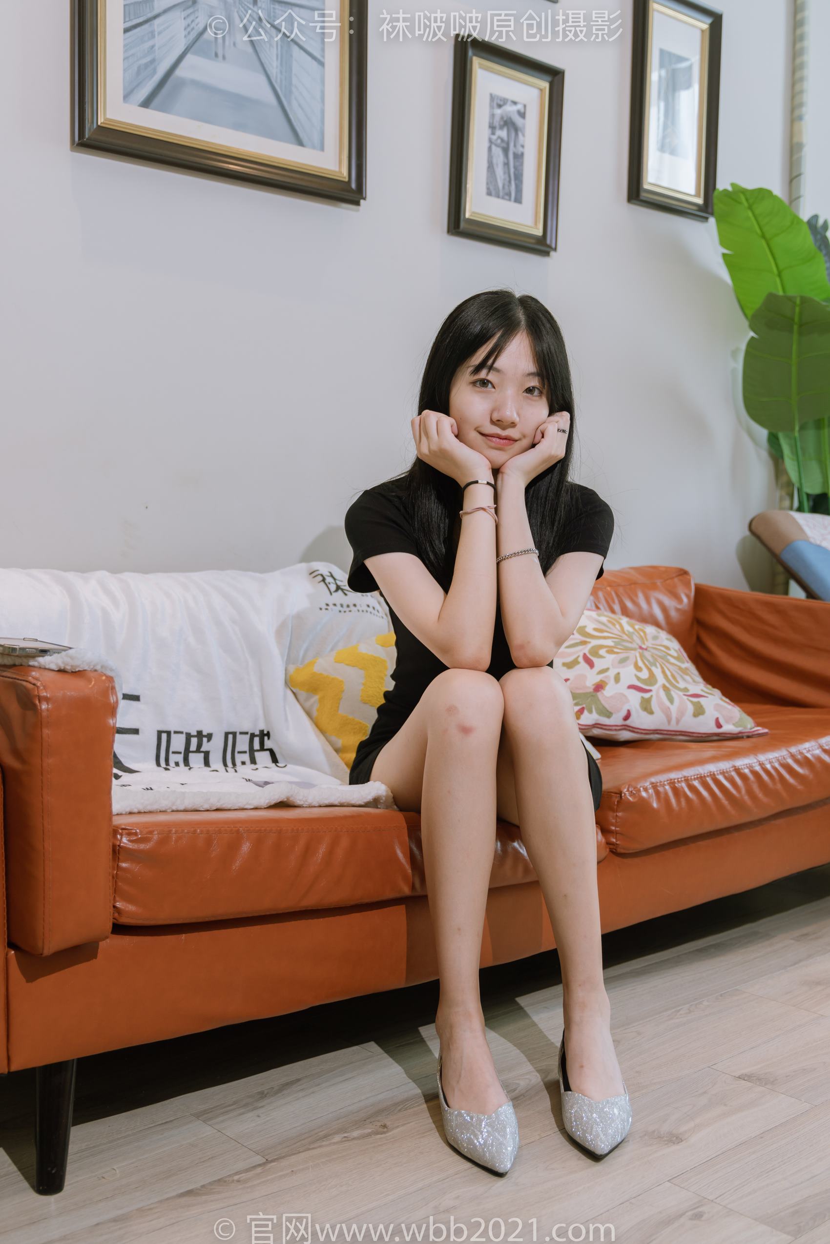 [BoBoSocks袜啵啵]NO.363 小甜豆-两双平底鞋、黑色船袜、裸足[140P/1V/5.59GB]插图1