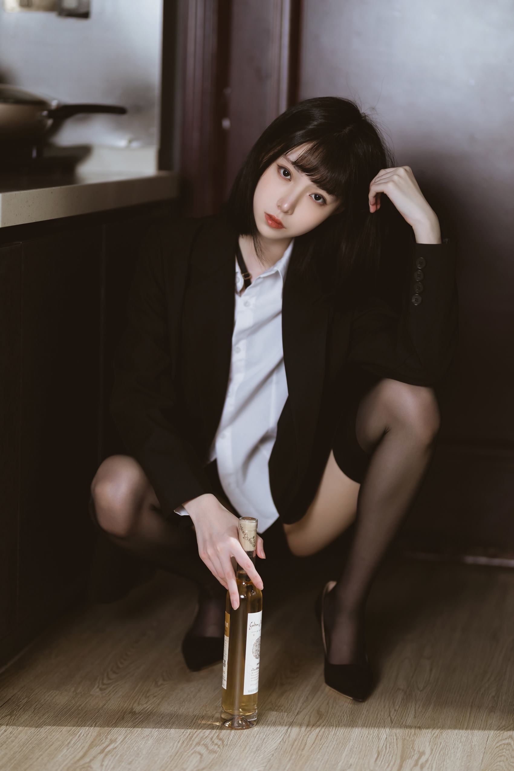 许岚(叁月life) – 醉酒OL[60P/2V/759MB]插图2