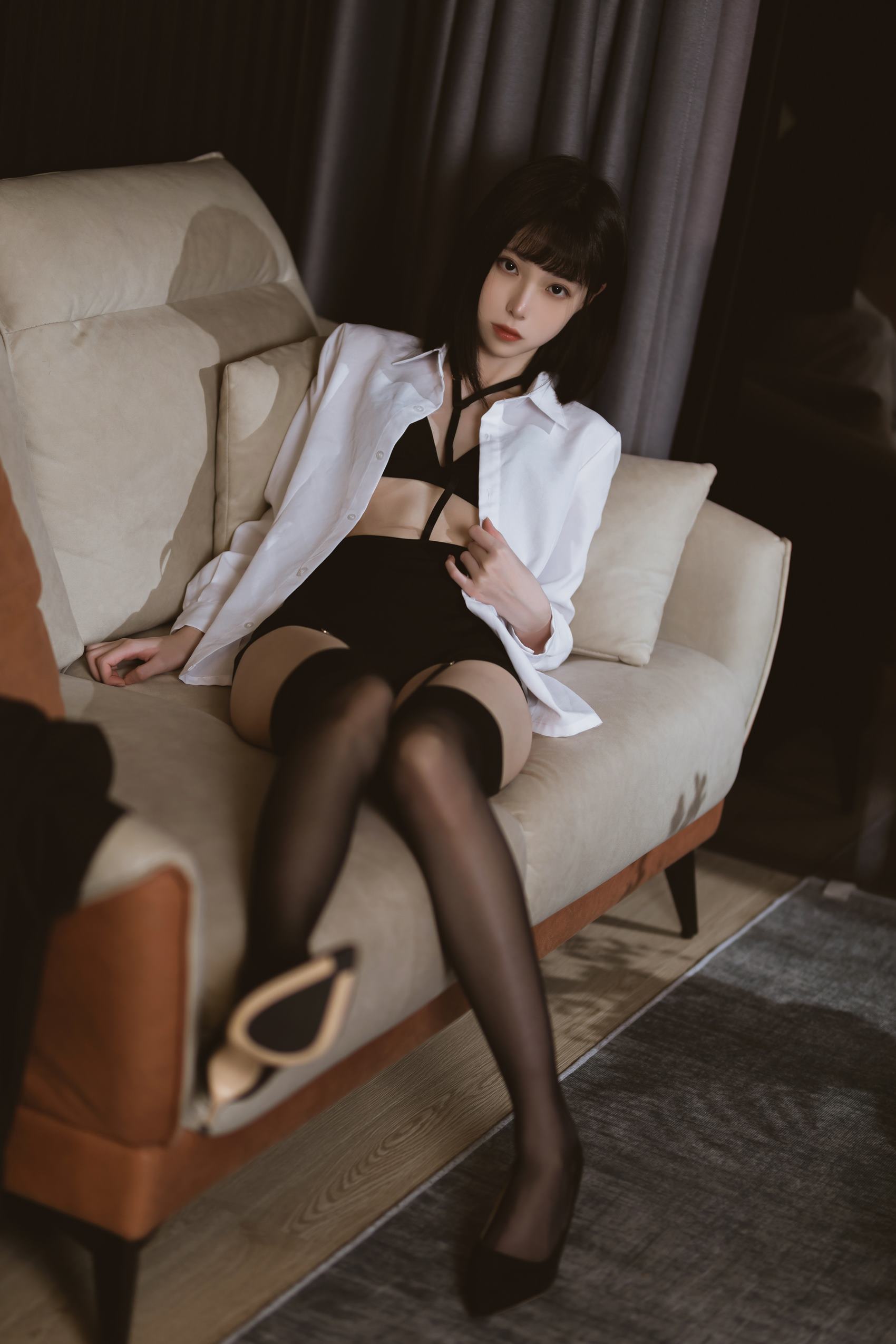 许岚(叁月life) – 醉酒OL[60P/2V/759MB]插图4