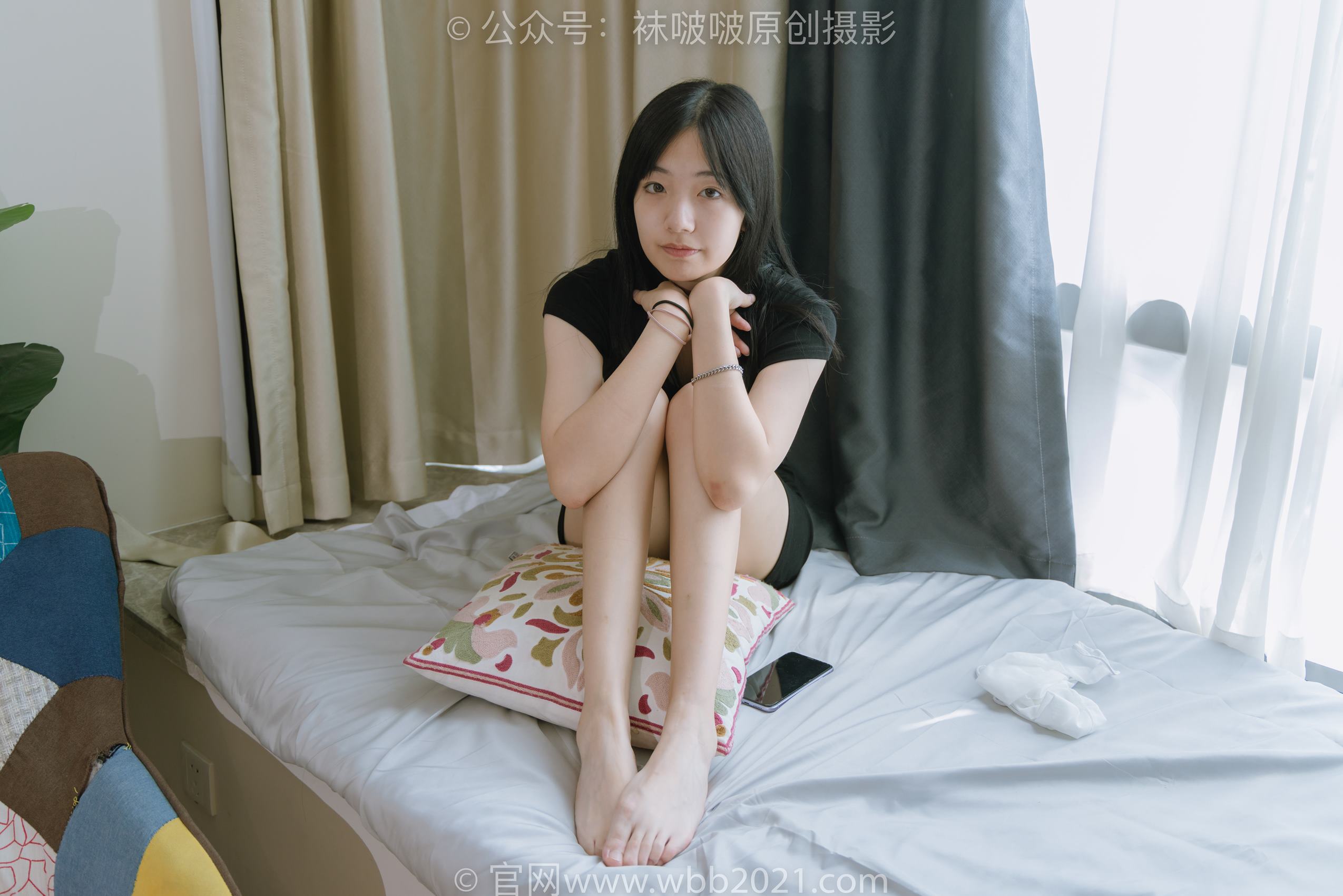 [BoBoSocks袜啵啵]NO.363 小甜豆-两双平底鞋、黑色船袜、裸足[140P/1V/5.59GB]插图