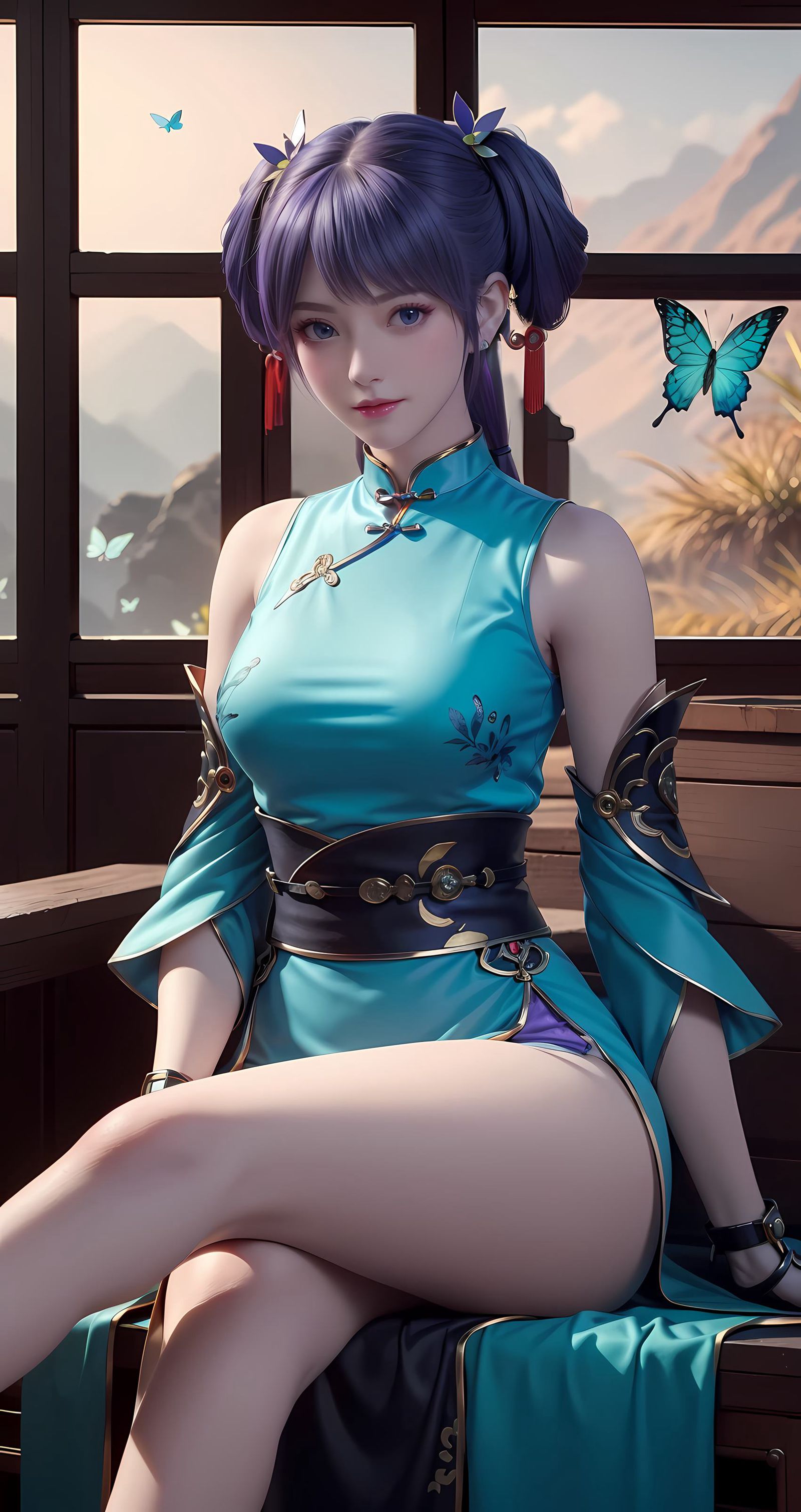 AI绘画 284 韩雪旗袍[40P/510MB]插图