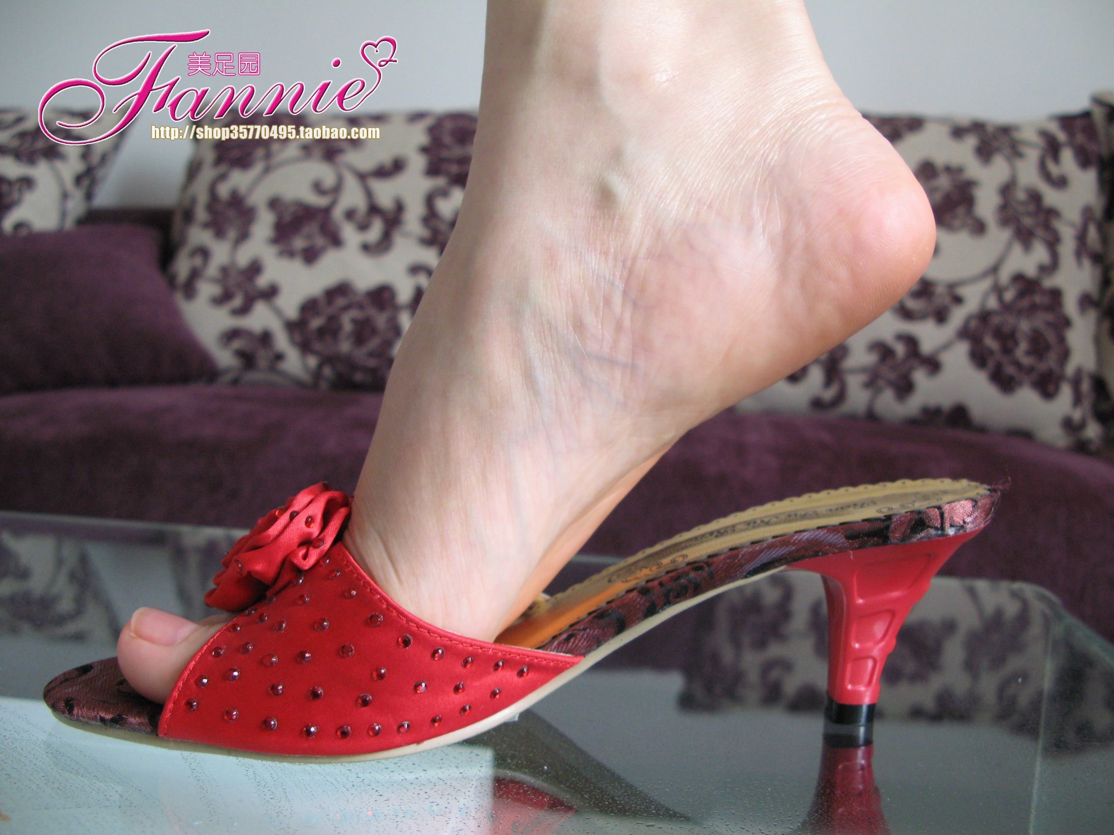 Fannie芬妮每足园 No.469 夏日风情 红凉拖[51P/127MB]插图