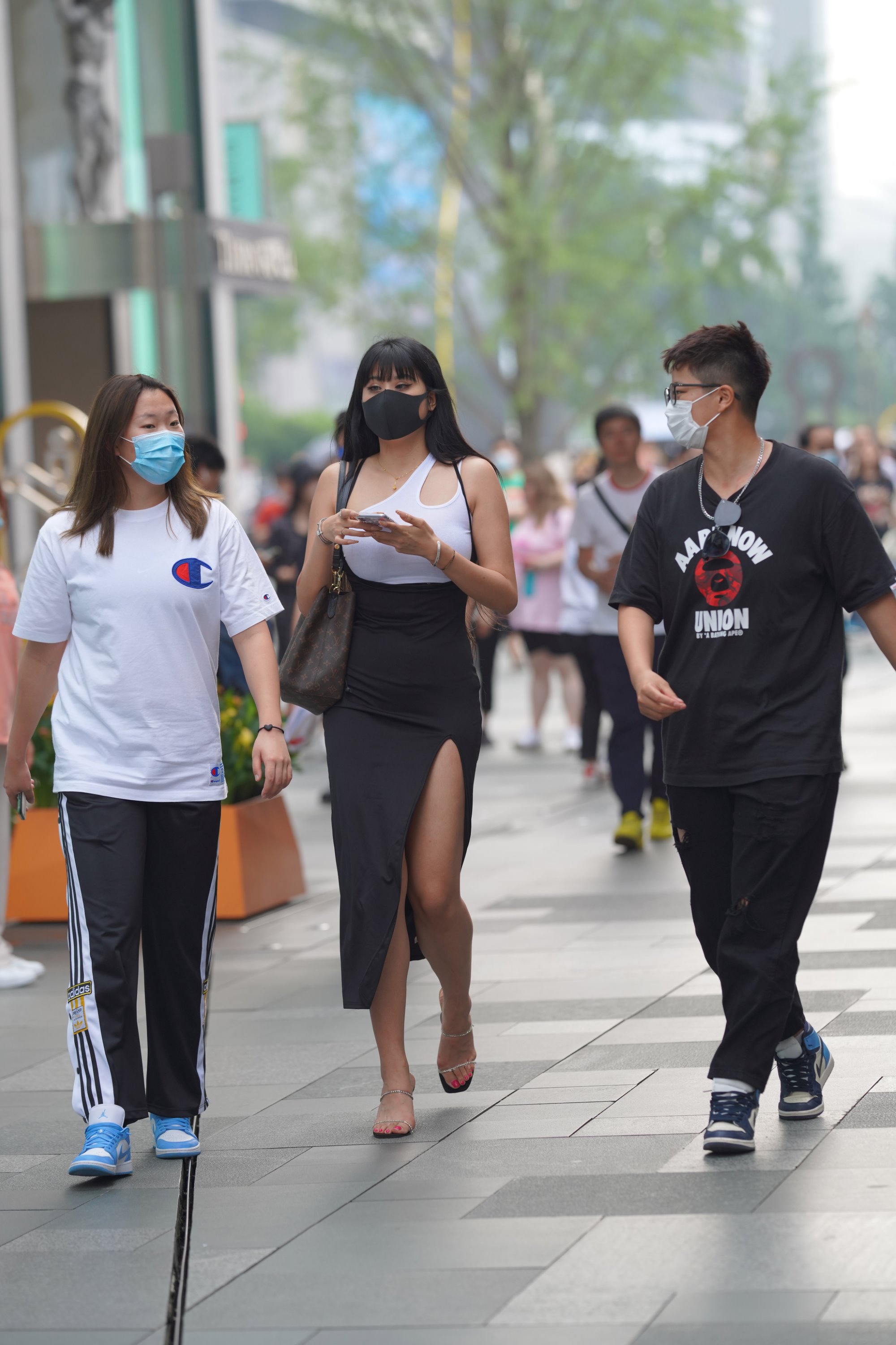 精选街拍作品 NO.2967 黑白搭配大气美丽[100P/205MB]插图3