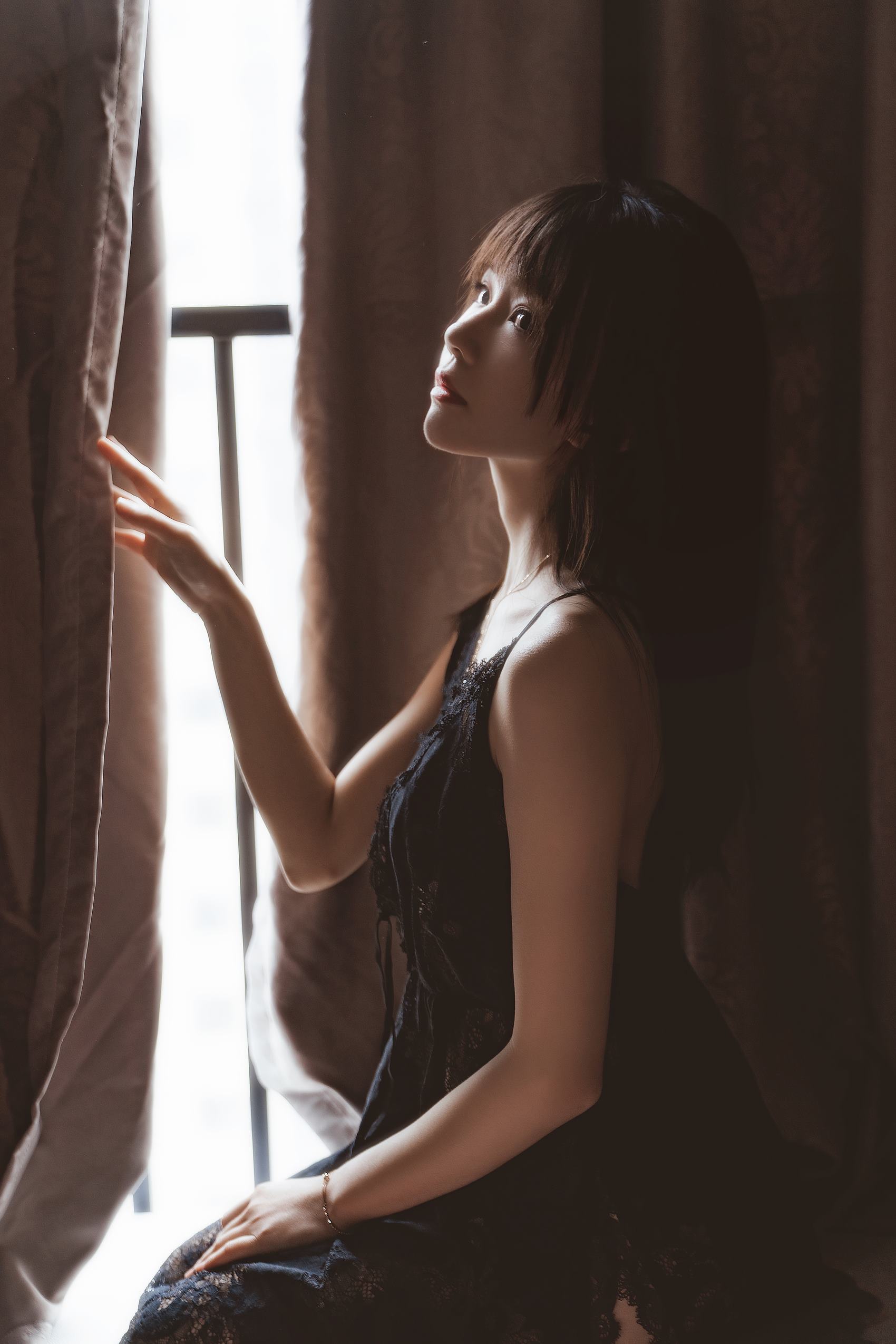 桜桃喵 – 黑[21P/163MB]插图1