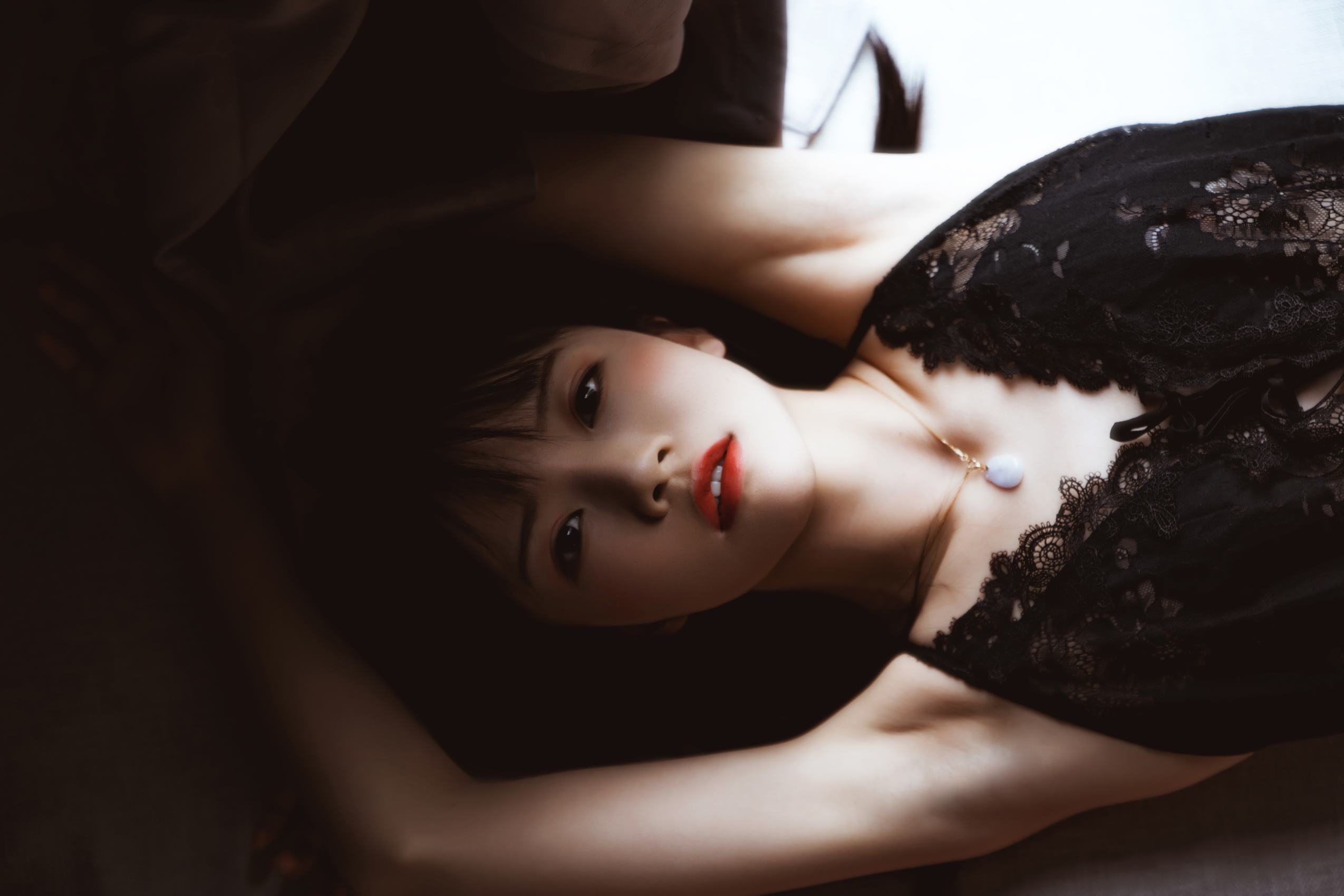 桜桃喵 – 黑[21P/163MB]插图2