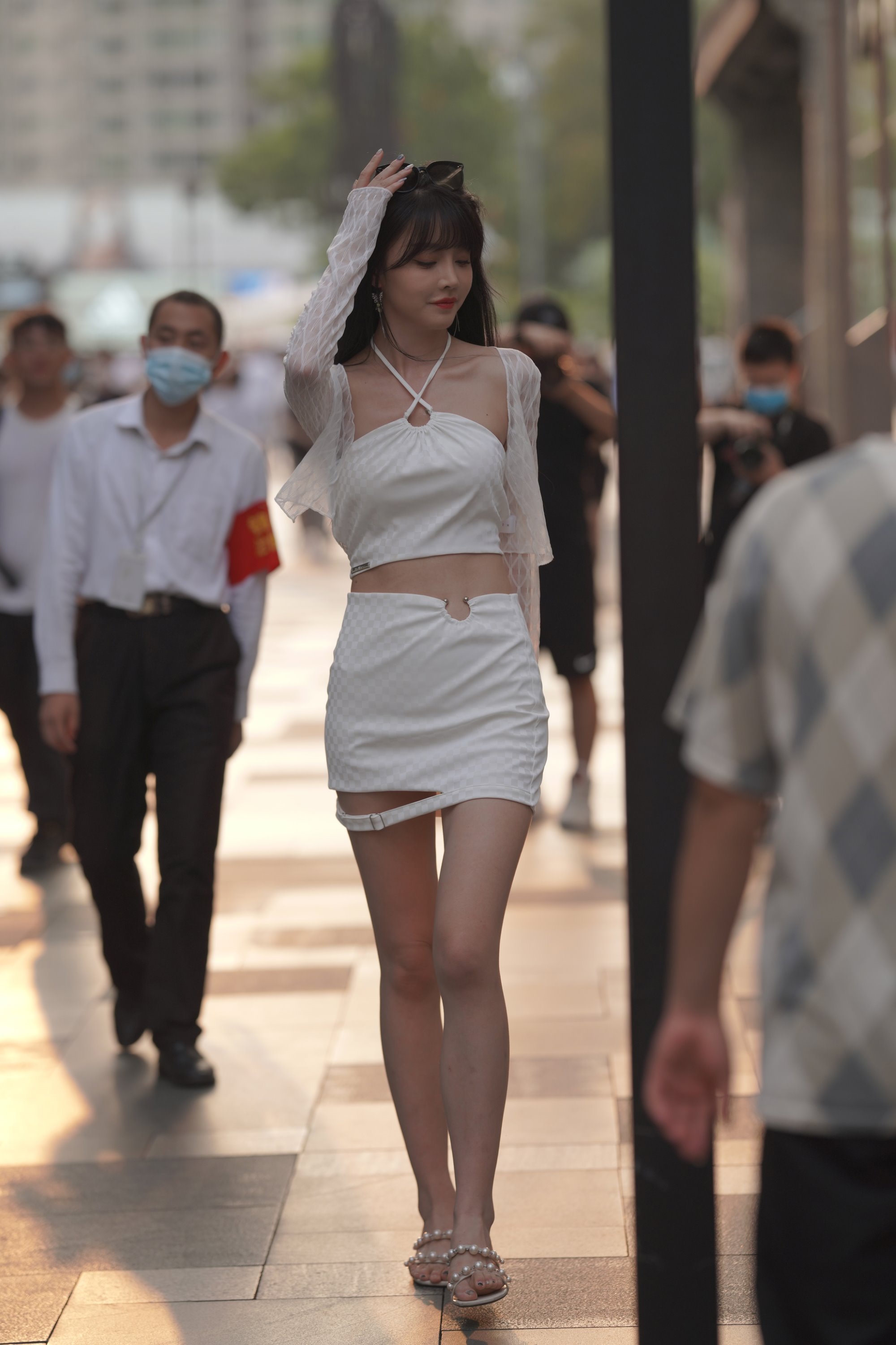 精选街拍作品 NO.2877 白色套装裙[261P/541MB]插图5