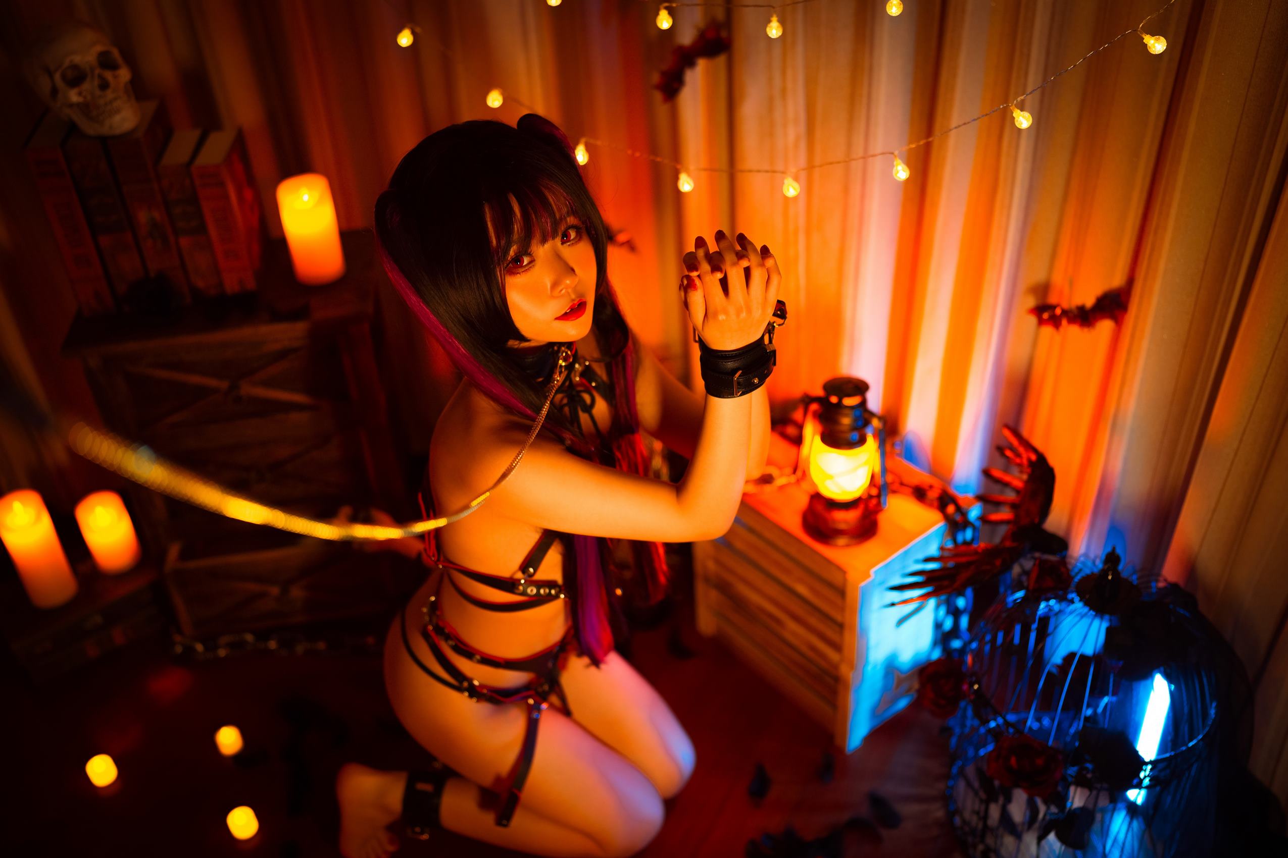 洛城雪Yuki – 炽囚×小恶魔束缚[53P/197MB]插图3