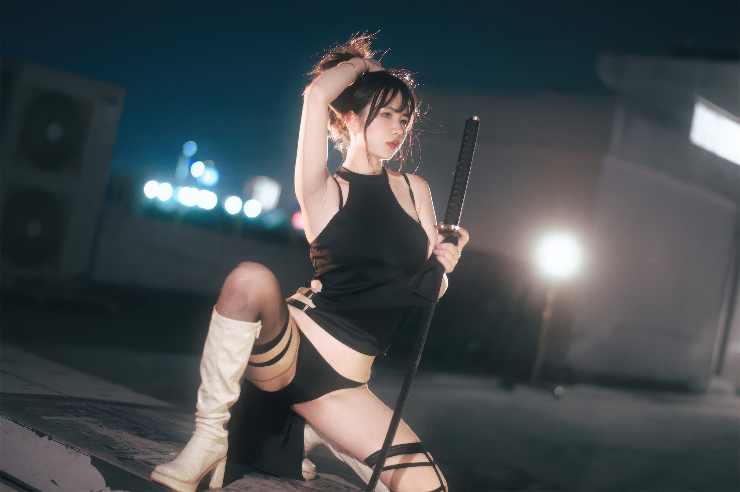 Tina很妖孽呀 – 战斗服旗袍[32P/283MB]插图3