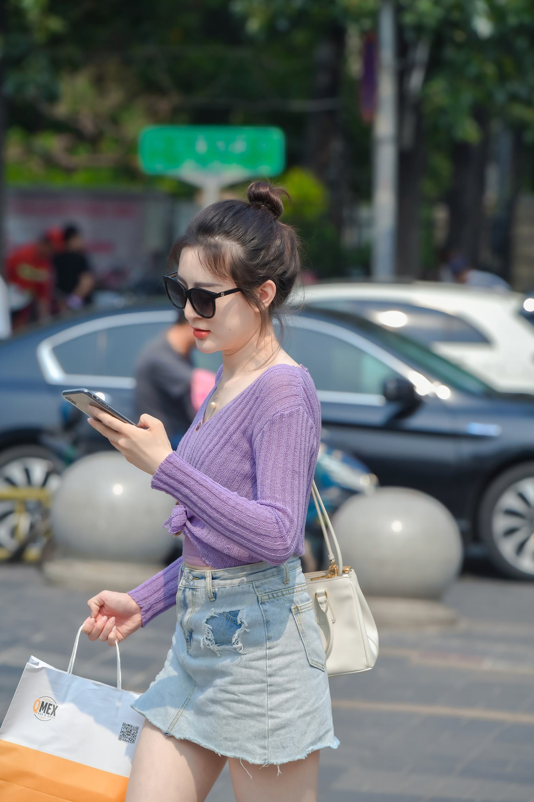 精选街拍作品 NO.2936 百搭牛仔裙[167P/215MB]插图2