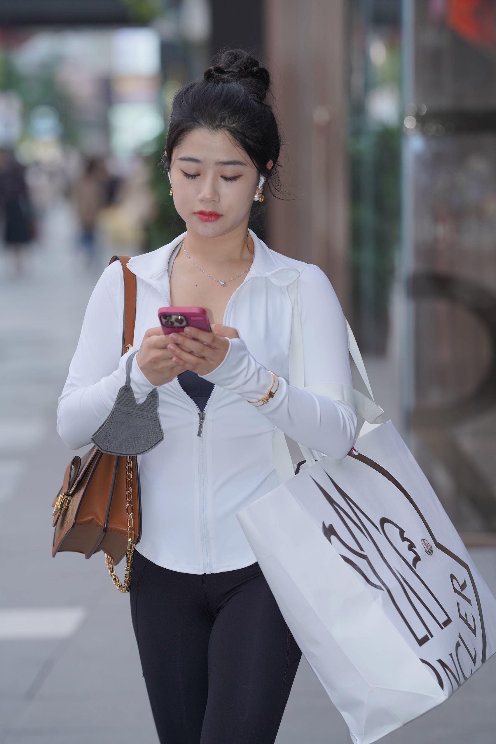 精选街拍作品 NO.2912 黑白搭配活力青春[109P/274MB]插图1