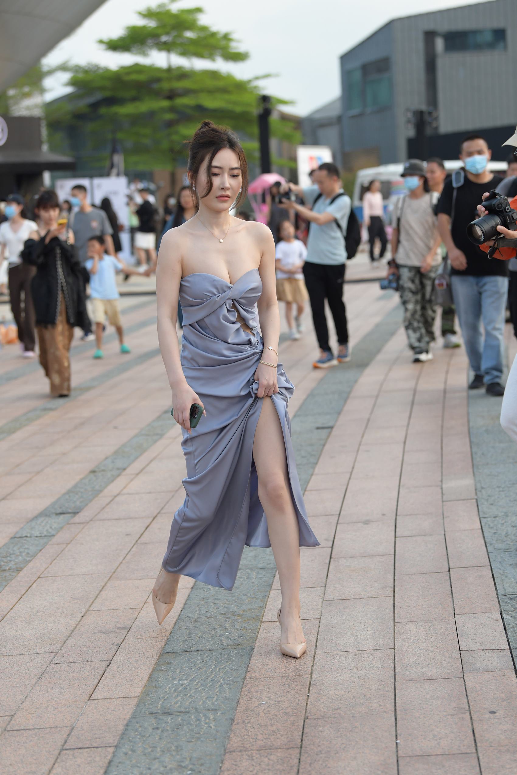 精选街拍作品 NO.2964 气质长裙女孩儿[108P/209MB]插图3