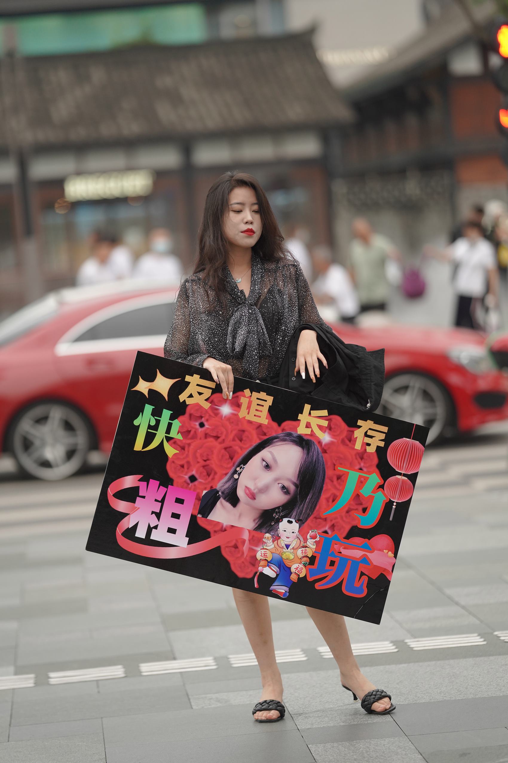 精选街拍作品 NO.2975 牛仔短裤笑开颜[108P/302MB]插图3