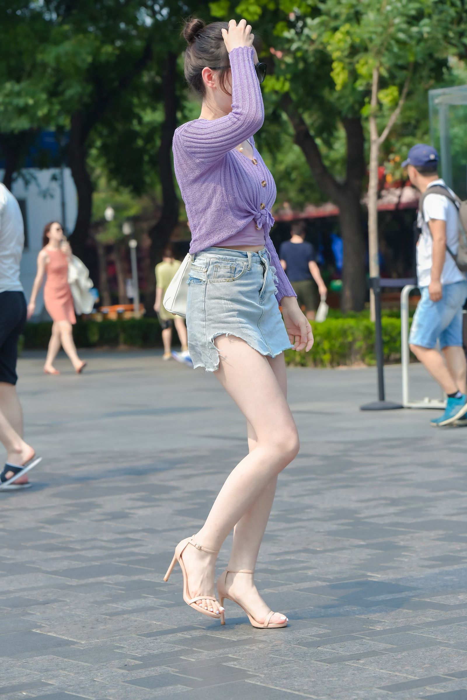 精选街拍作品 NO.2936 百搭牛仔裙[167P/215MB]插图4