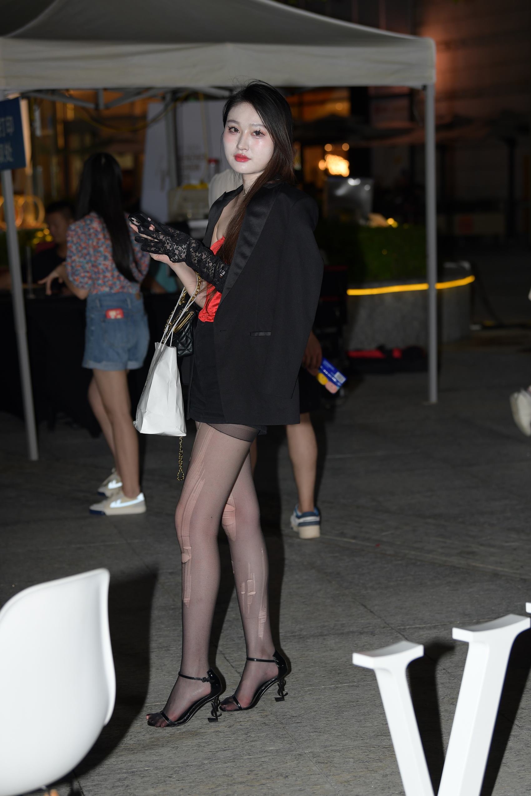 精选街拍作品 NO.2977 黑色魅力女神[159P/353MB]插图