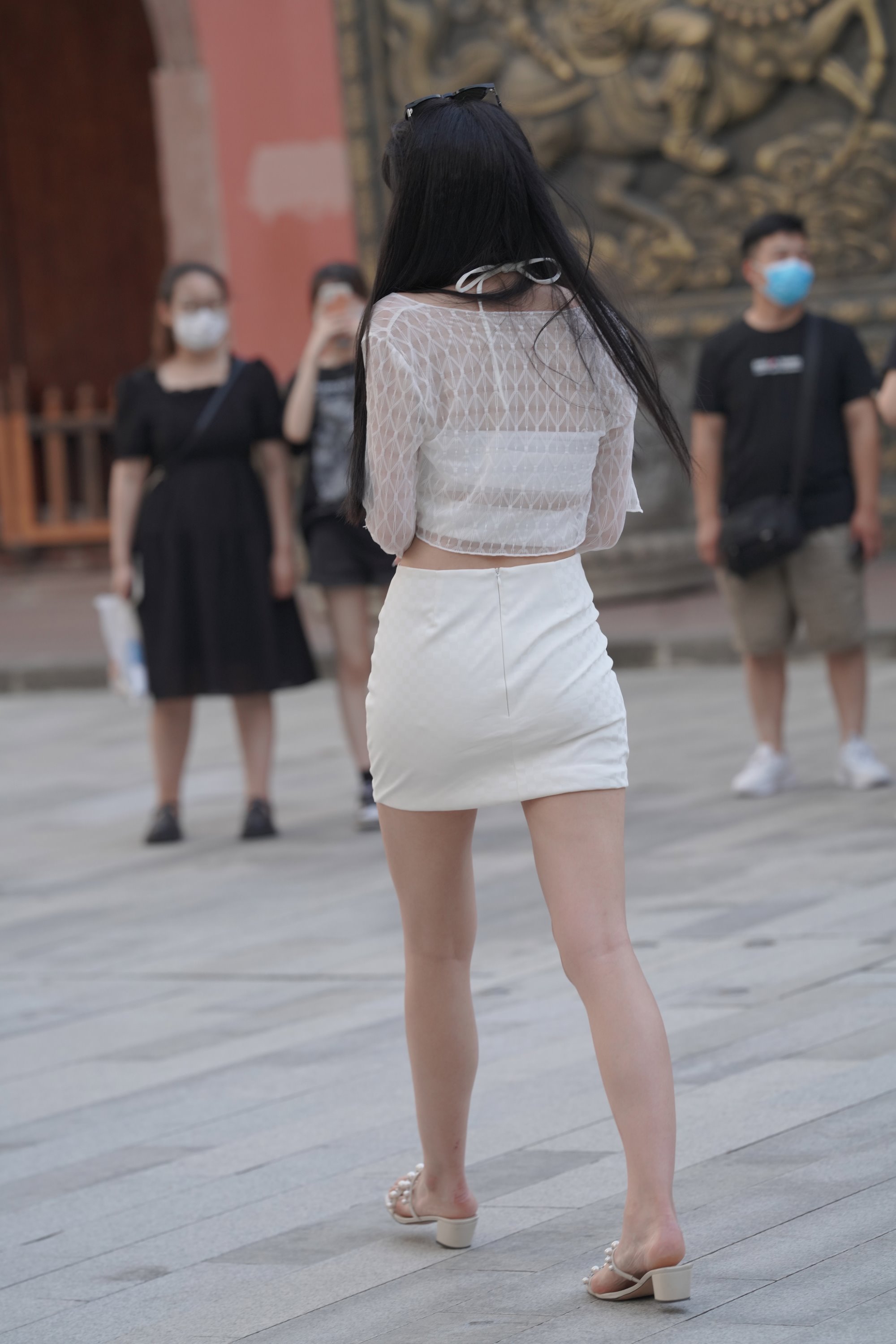 精选街拍作品 NO.2877 白色套装裙[261P/541MB]插图4