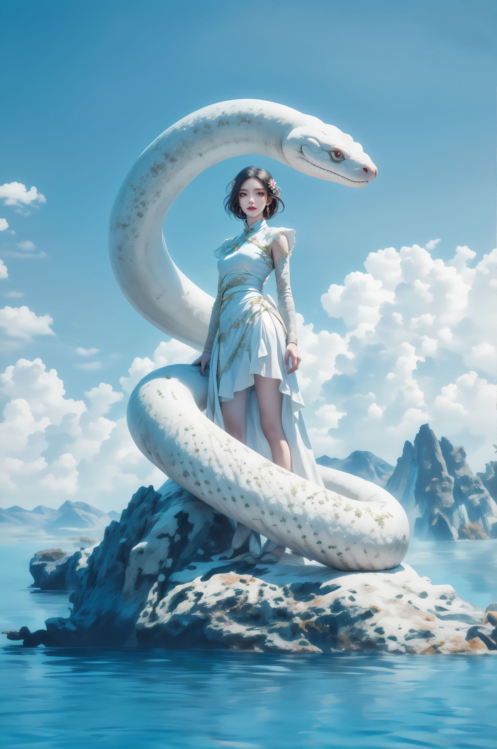 AI绘画 349 美杜莎[123P/558MB]插图1