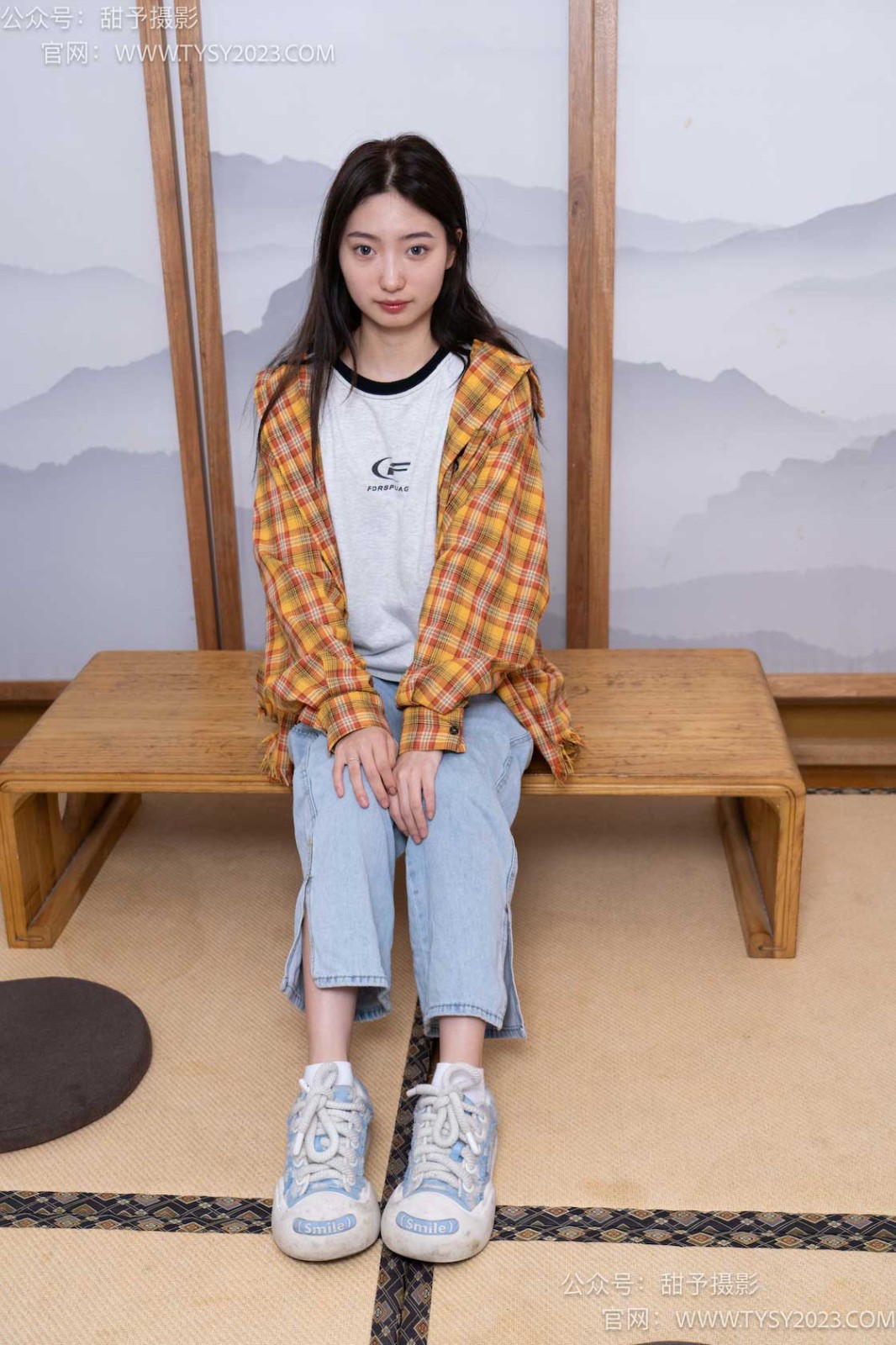 甜予摄影 NO.078 雪梨-帆布鞋、白棉袜、裸足[140P/2V/10.18GB]插图