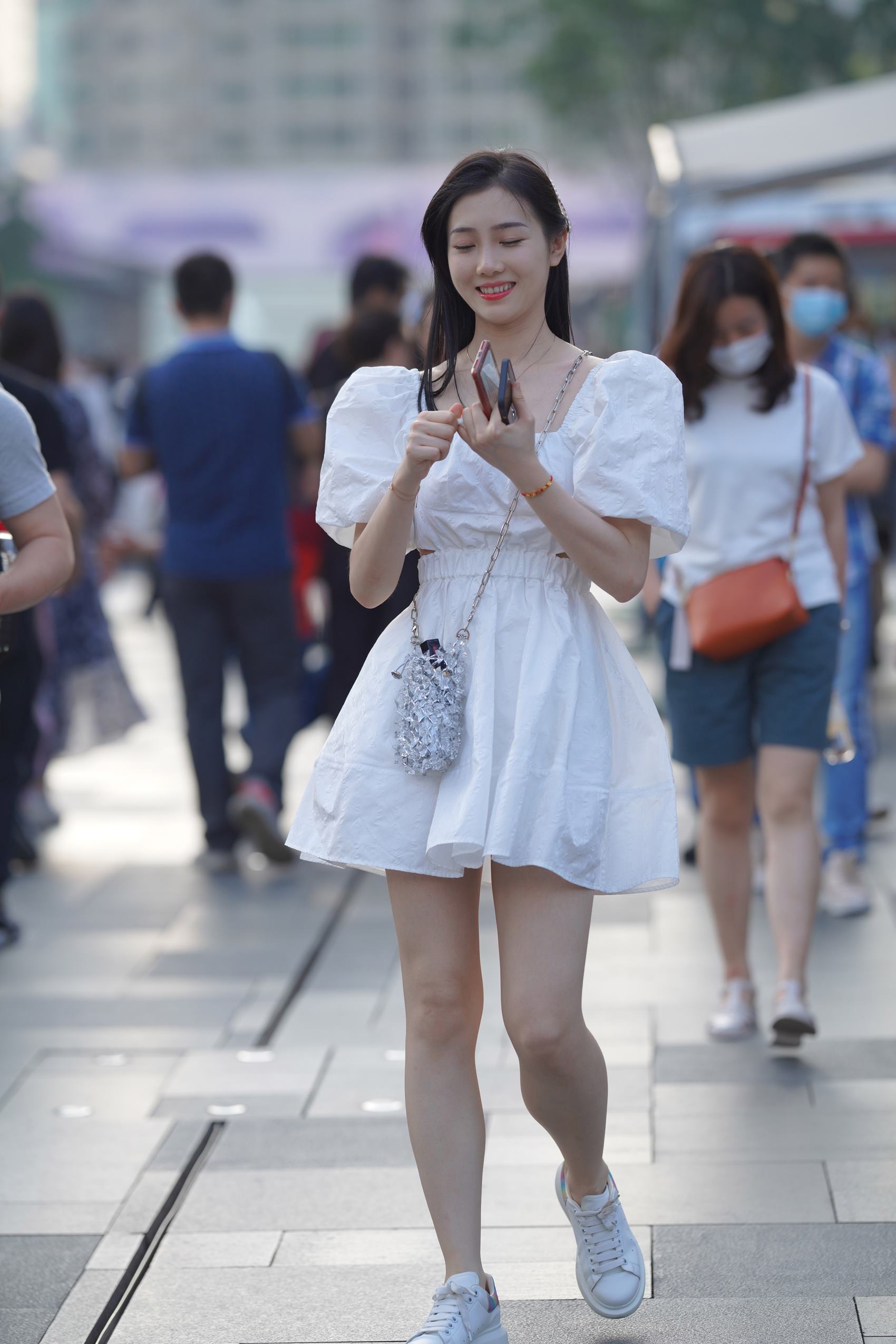 精选街拍作品 NO.3658 白裙清爽女孩[127P/255MB]插图2