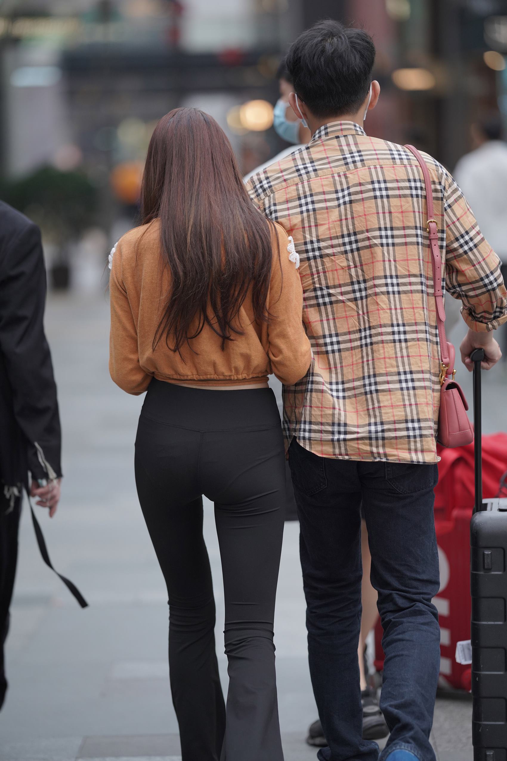 精选街拍作品 NO.3056 紧致黑裤[51P/150MB]插图3