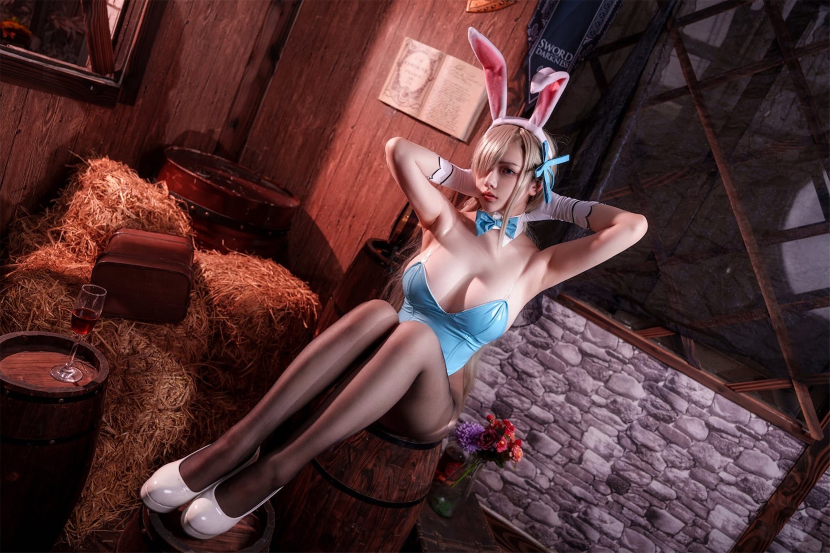 雯妹 – 蔚蓝档案 一之濑明日奈2[48P/87MB]插图1