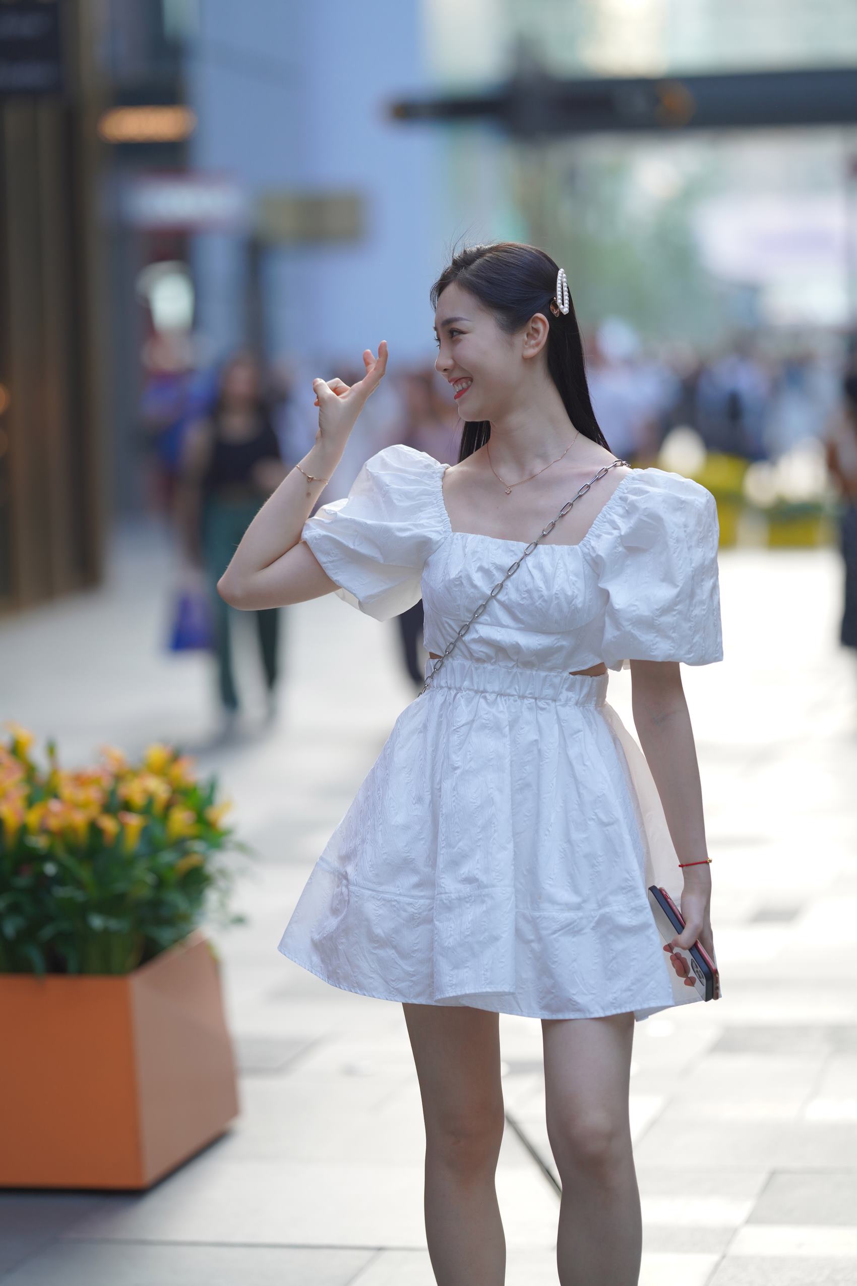 精选街拍作品 NO.3658 白裙清爽女孩[127P/255MB]插图3