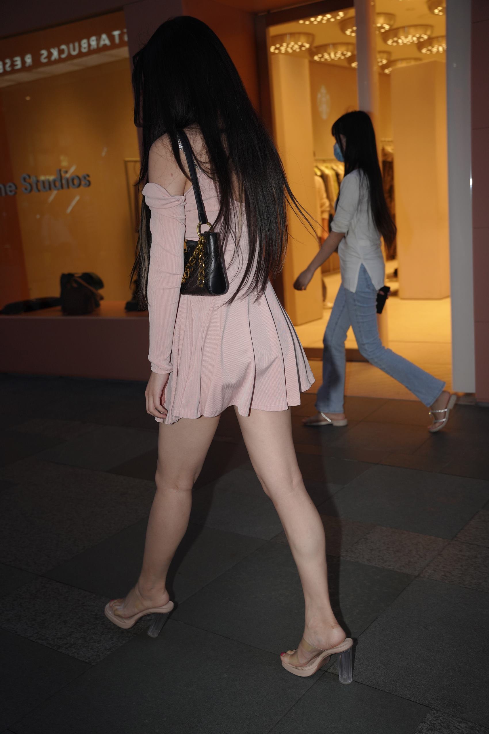 精选街拍作品 NO.3036 粉裙女神[64P/201MB]插图5