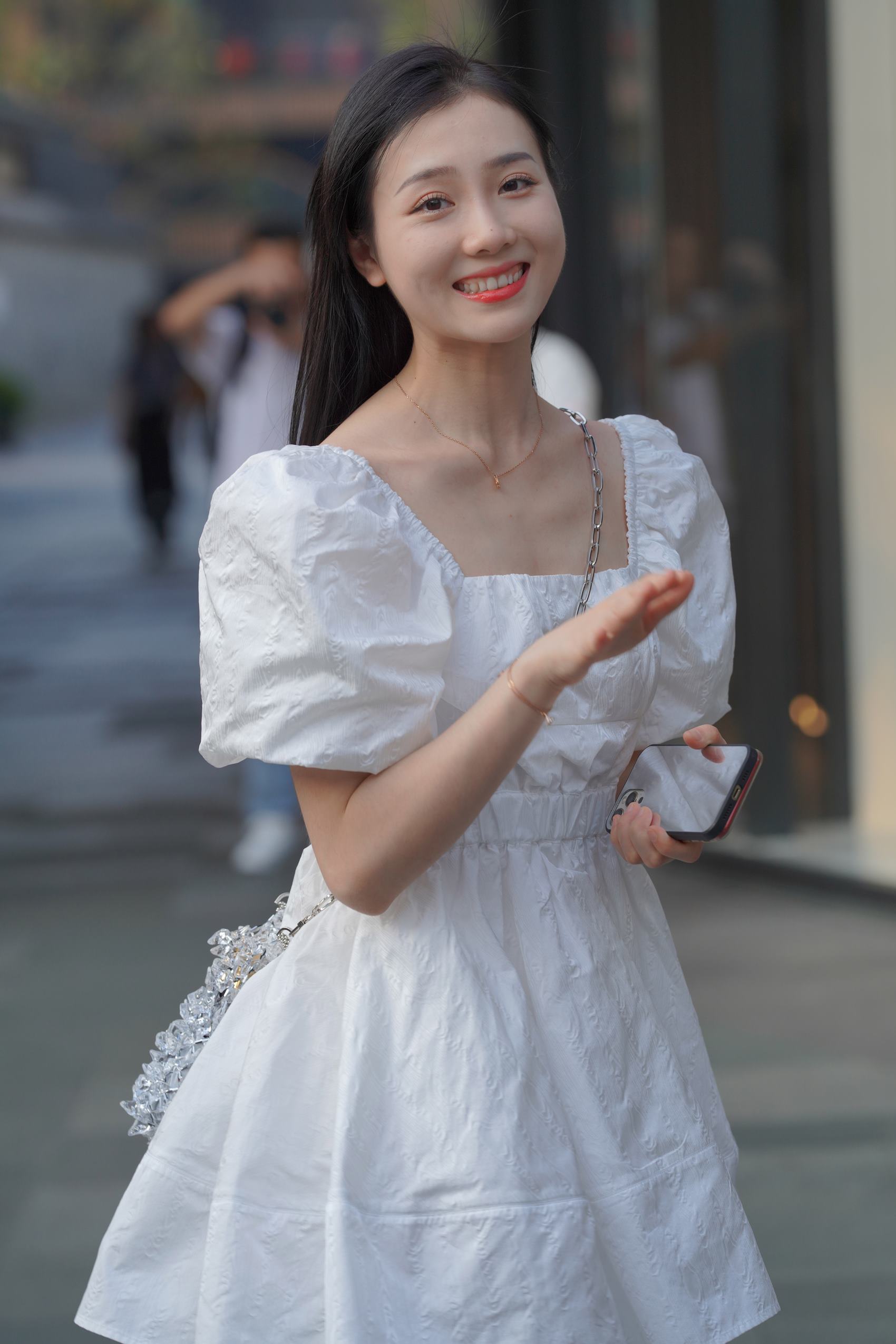 精选街拍作品 NO.3658 白裙清爽女孩[127P/255MB]插图5