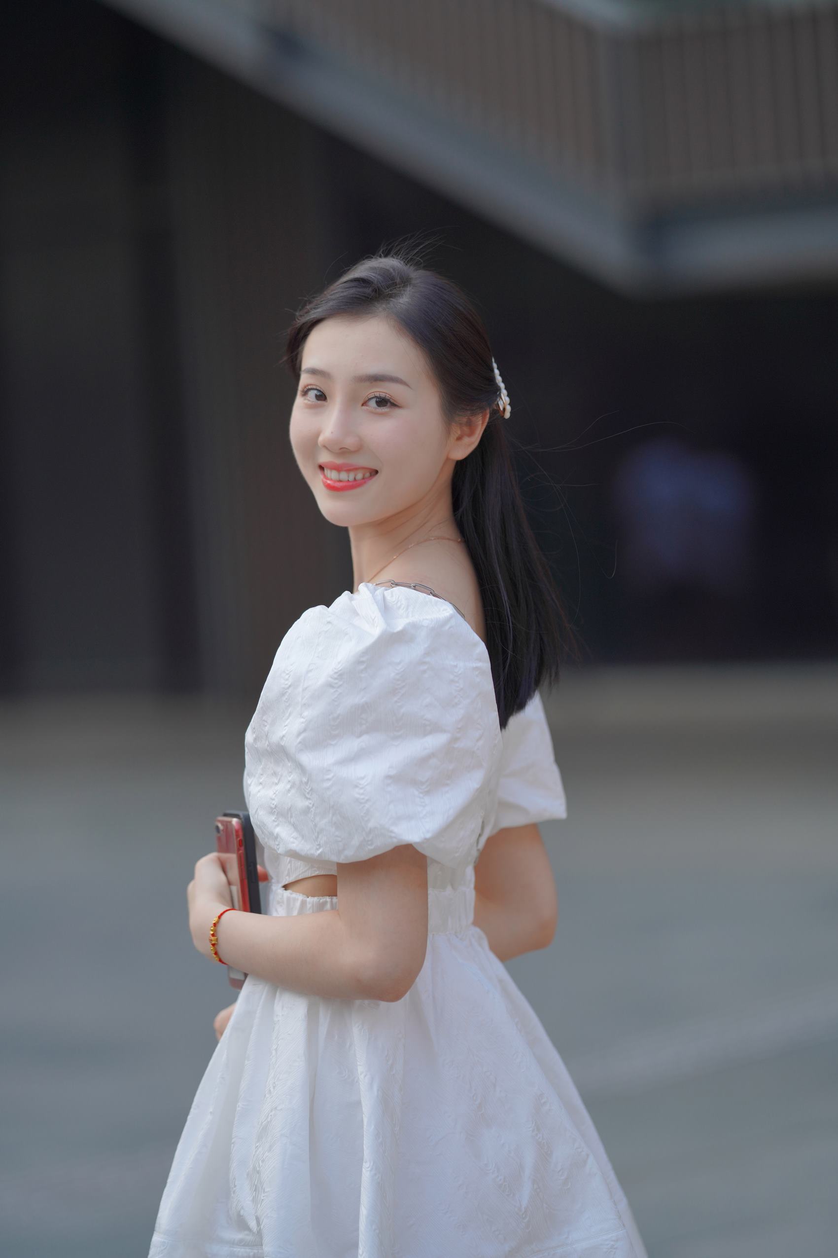 精选街拍作品 NO.3658 白裙清爽女孩[127P/255MB]插图