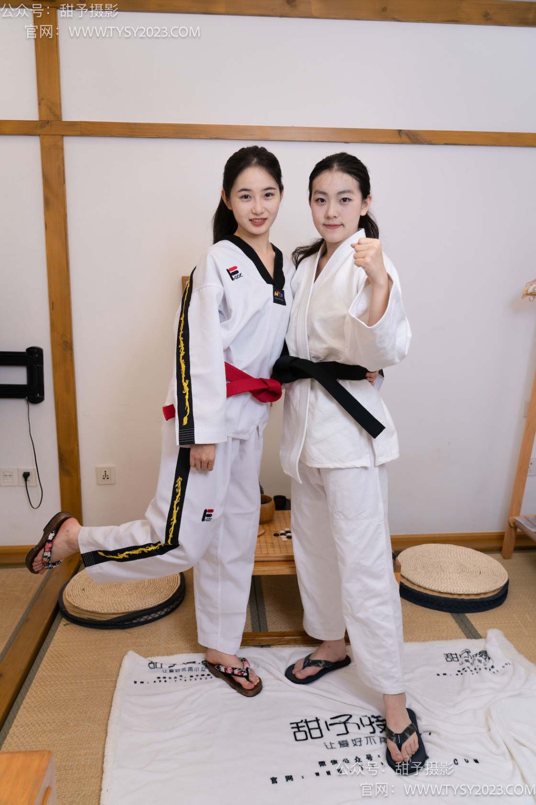 甜予摄影 NO.088 思思小云-跆拳道服、人字拖、裸足[135P/2V/10.44GB]插图2