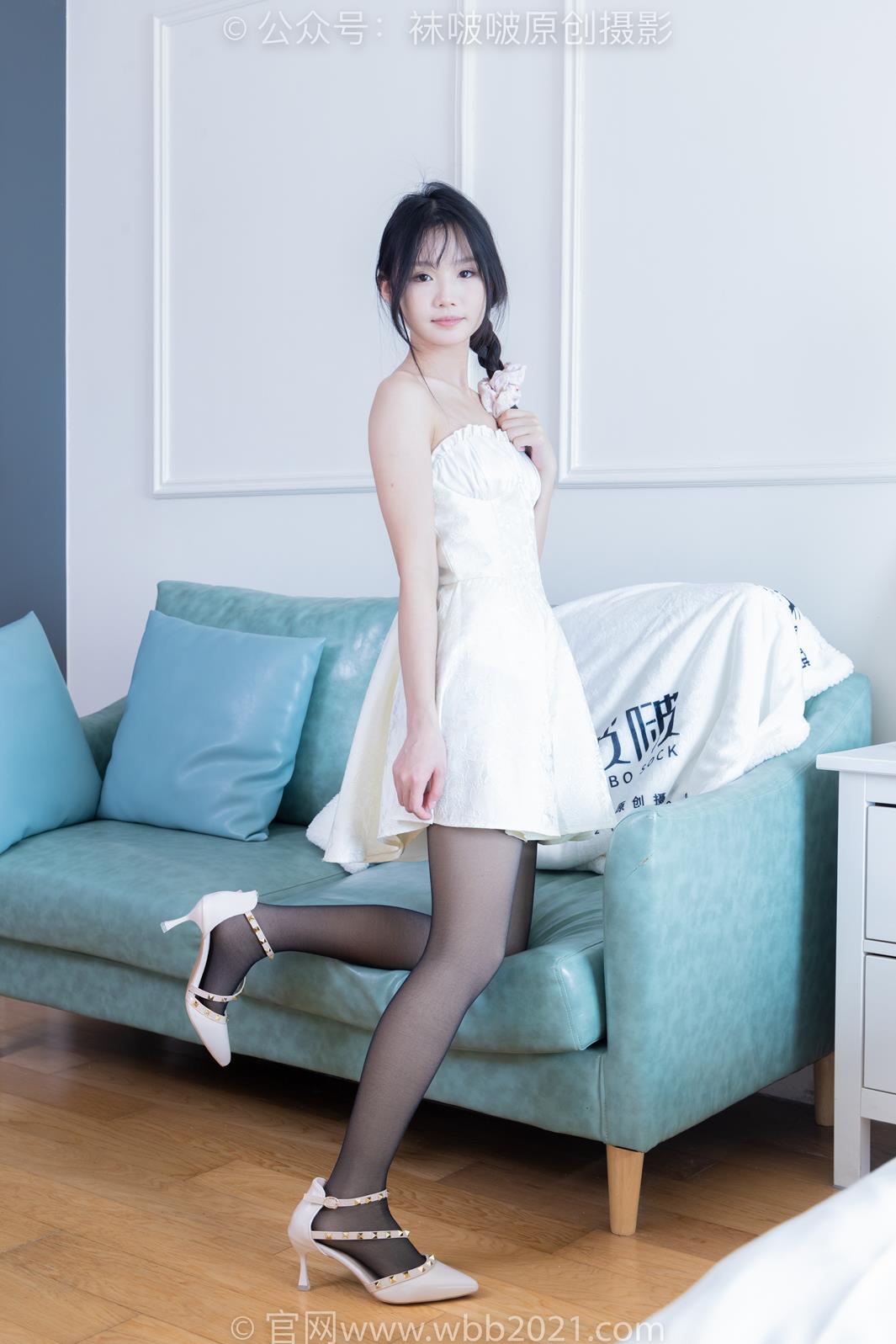 袜啵啵411期 花絮版 [150P/1V/6.15G]插图7