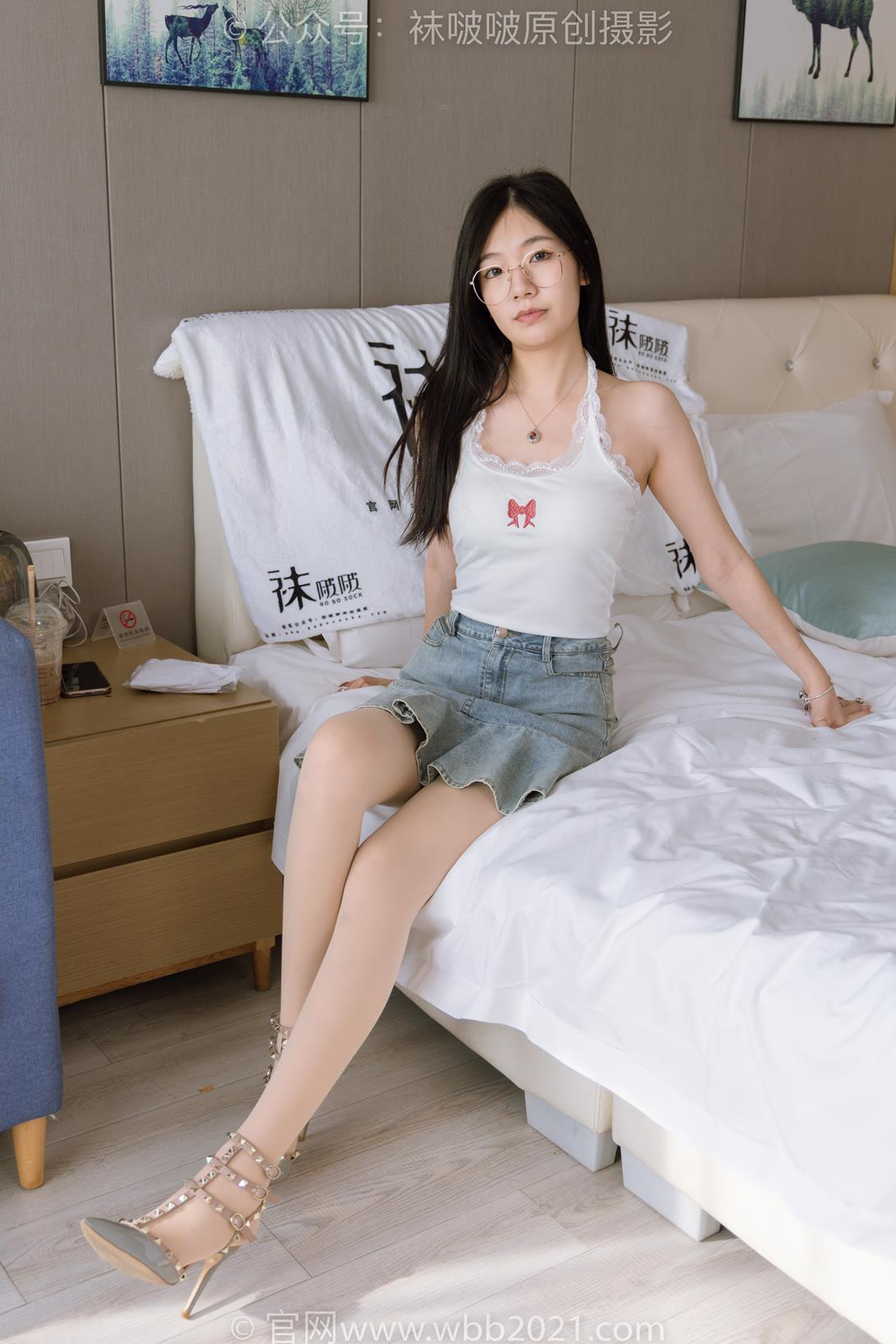 袜啵啵 408期花絮版 小甜豆踩奶油蛋糕和泡芙剧情[157P/1V/8.11G]插图4