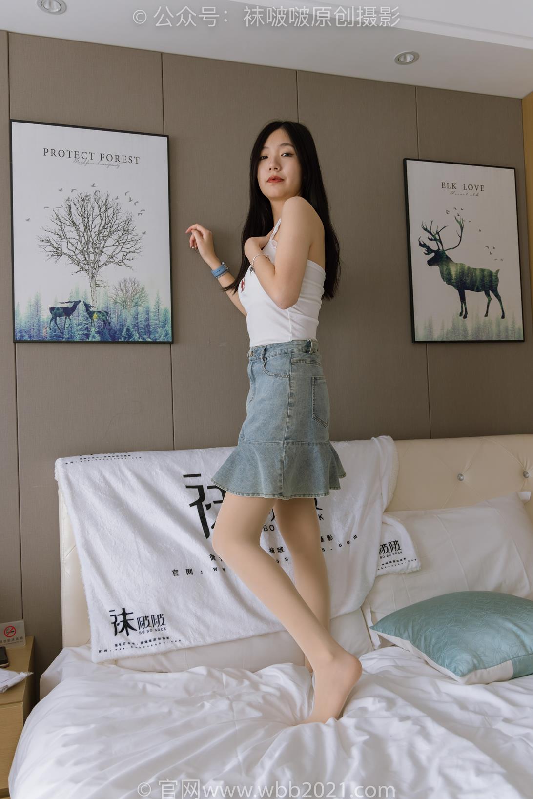 袜啵啵 408期花絮版 小甜豆踩奶油蛋糕和泡芙剧情[157P/1V/8.11G]插图